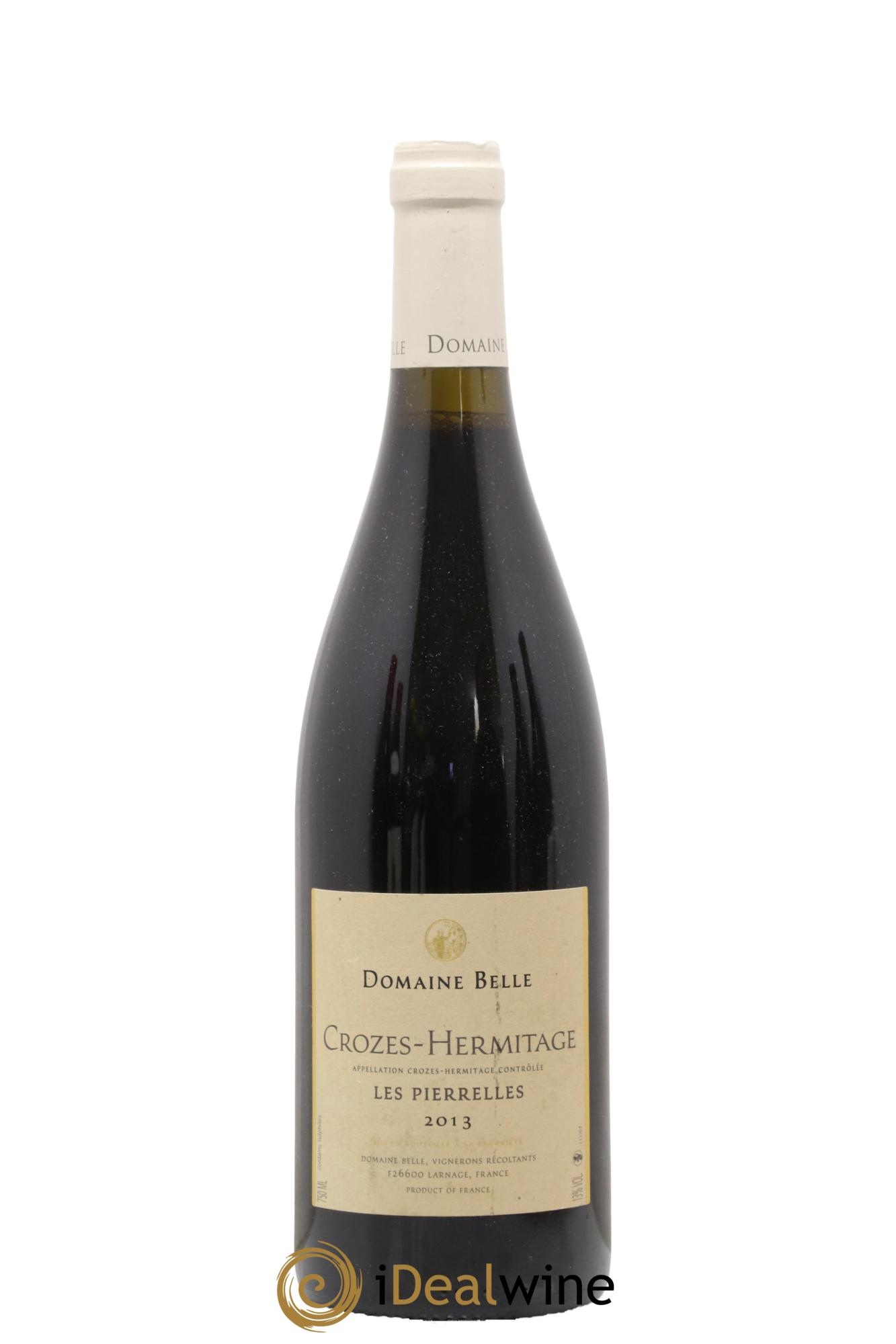 Crozes-Hermitage Les Pierrelles Domaine Belle 2013 - Lot de 1 bouteille - 0