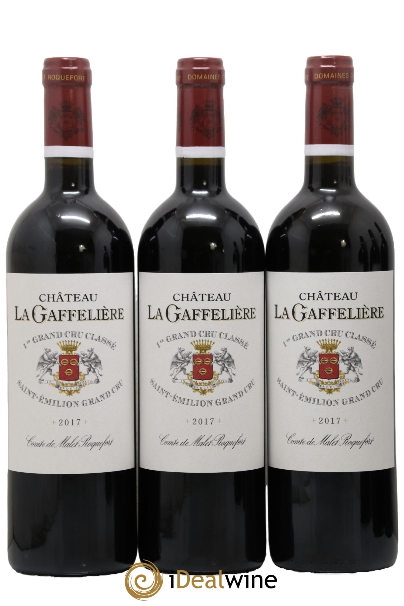 Château la Gaffelière 1er Grand Cru Classé B  2017 - Lot de 6 bouteilles - 1