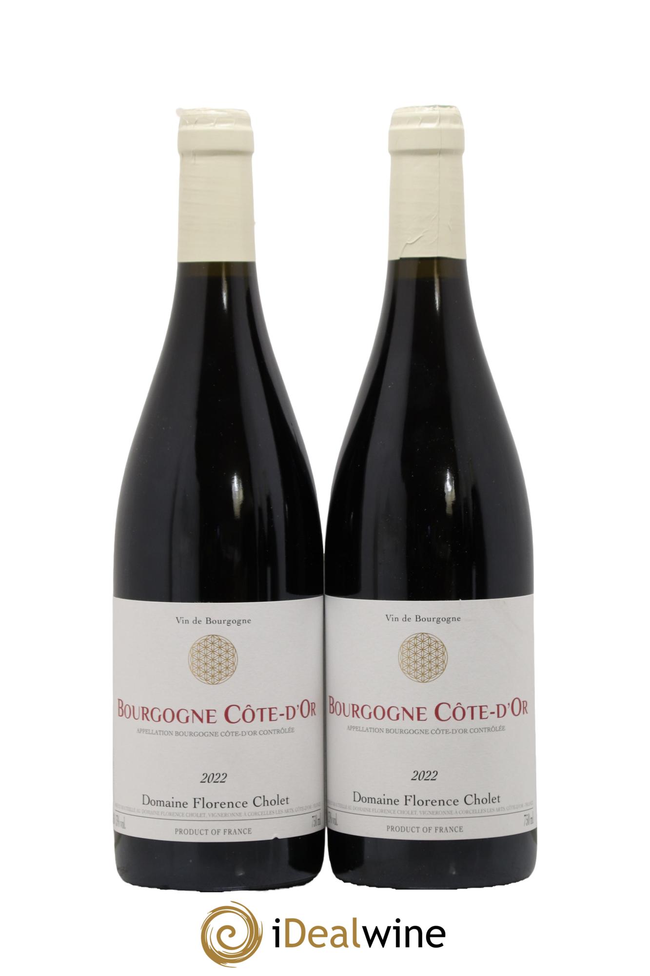 Bourgogne Côte d'Or Florence Cholet 2022 - Lotto di 2 bottiglie - 0