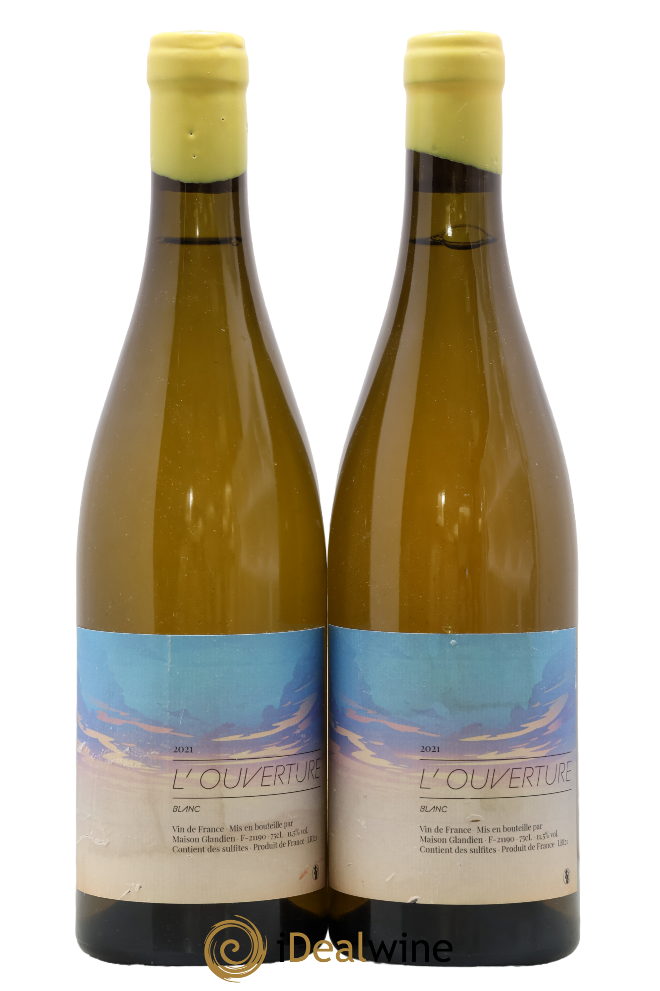 Vin de France L'Ouverture Maison Glandien 2021 - Posten von 2 Flaschen - 0