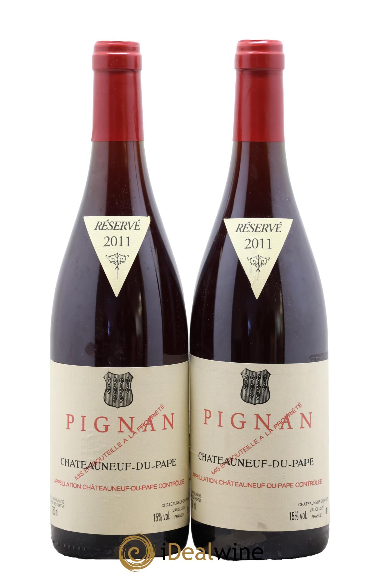 Châteauneuf-du-Pape Pignan Emmanuel Reynaud 2011 - Lot of 2 bottles - 0
