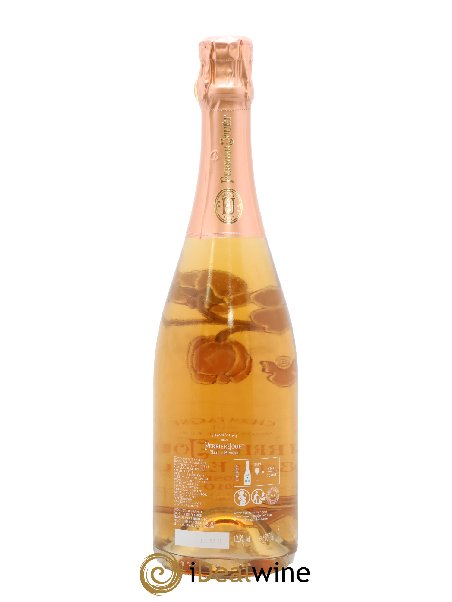 Cuvée Belle Epoque Perrier-Jouët 2010 - Lot de 1 bouteille - 1