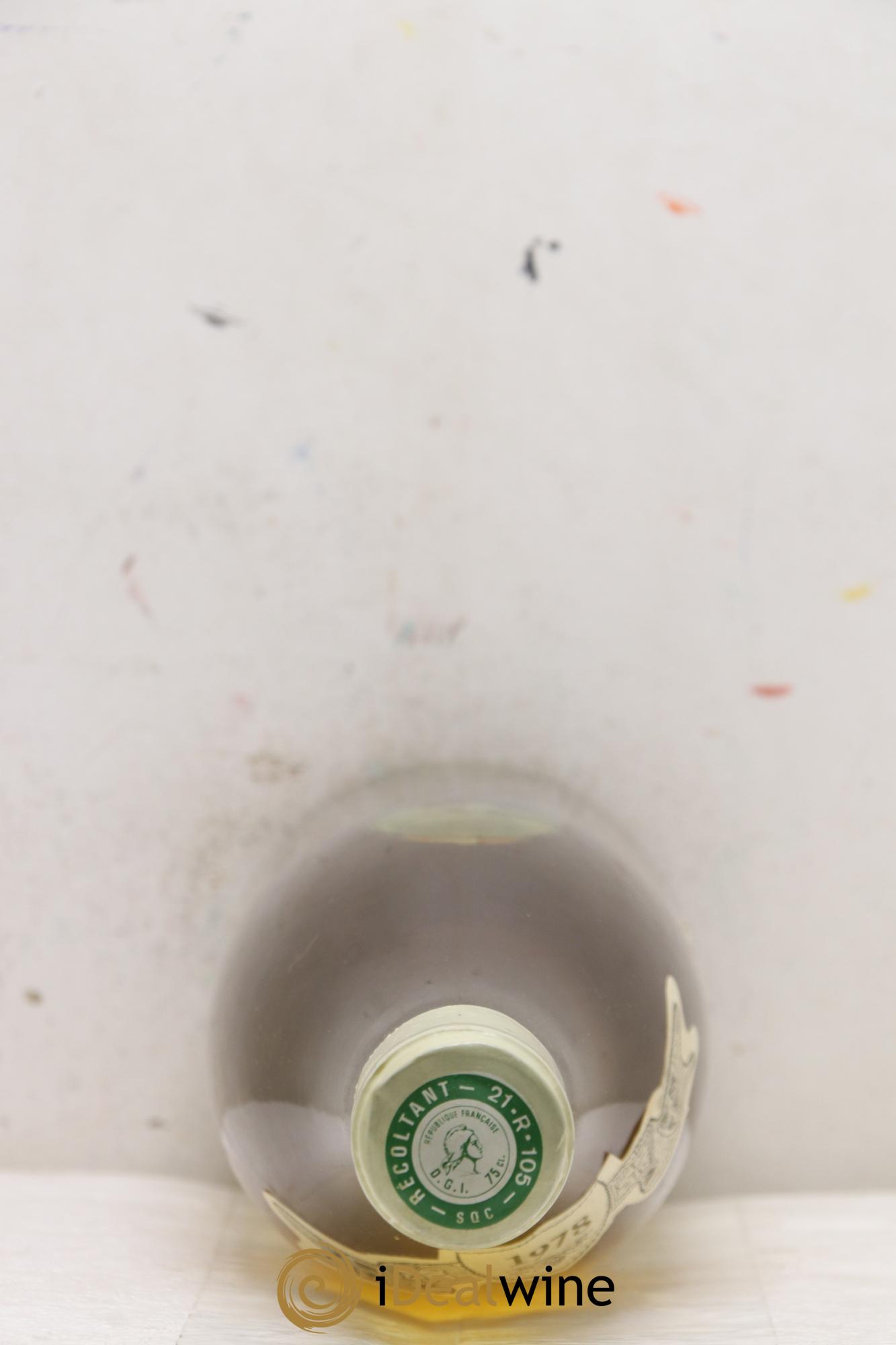 Bâtard-Montrachet Grand Cru Jean-Noël Gagnard (Domaine) 1978 - Lot of 1 bottle - 1