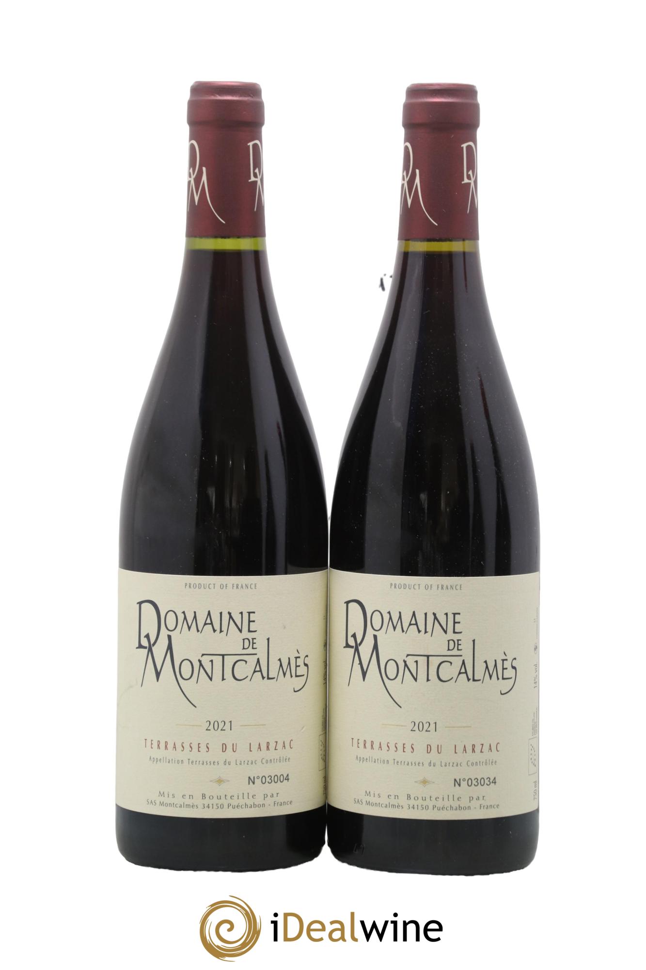 Terrasses du Larzac Domaine de Montcalmès Frédéric Pourtalié 2021 - Lotto di 2 bottiglie - 0