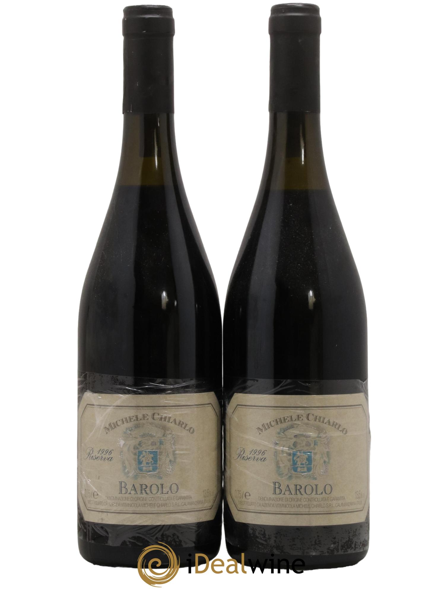 Barolo Riserva Michele Chiarlo 1996 - Lotto di 2 bottiglie - 0