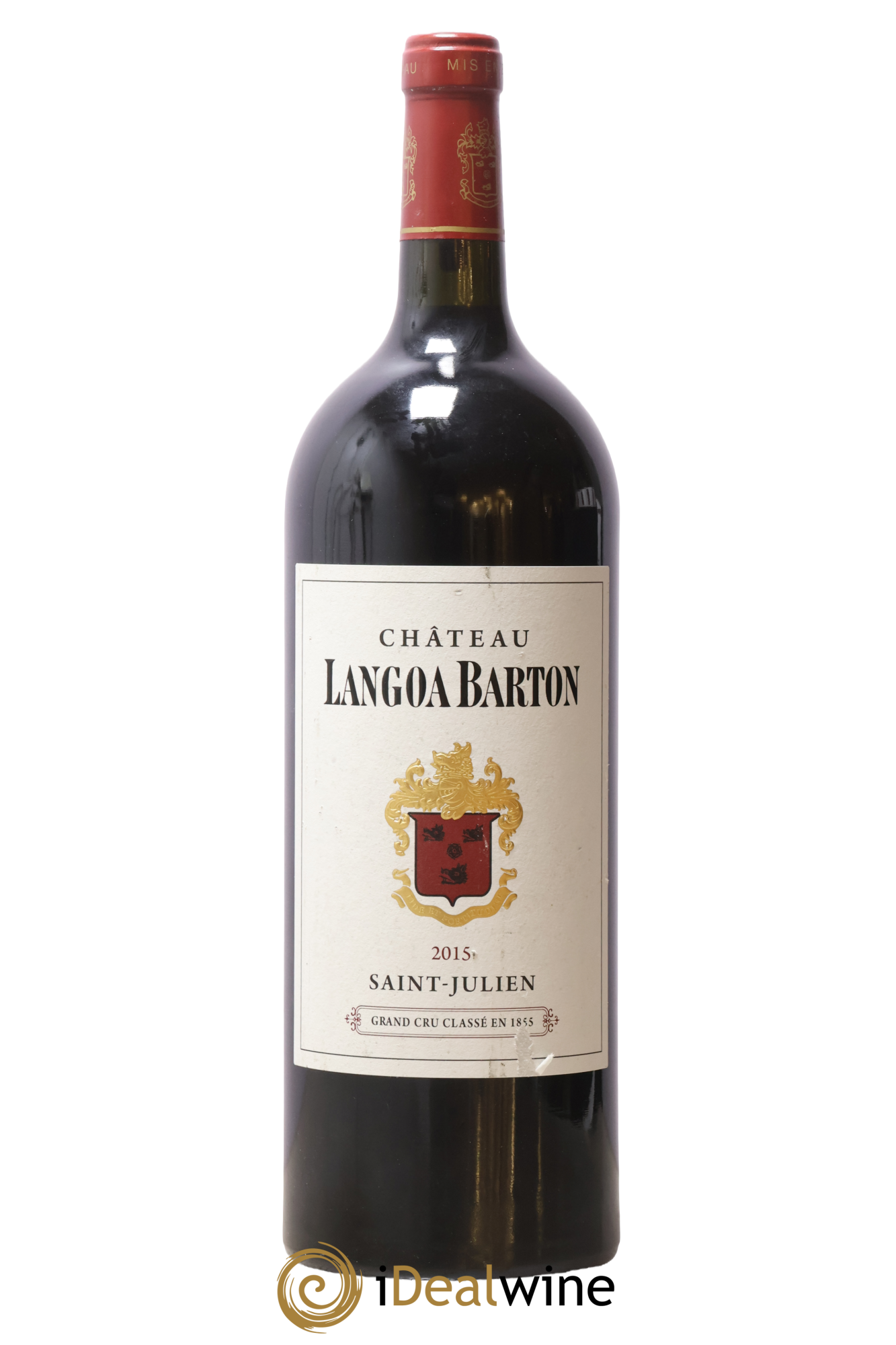 Château Langoa Barton 3ème Grand Cru Classé 2015 - Lot de 1 magnum - 0