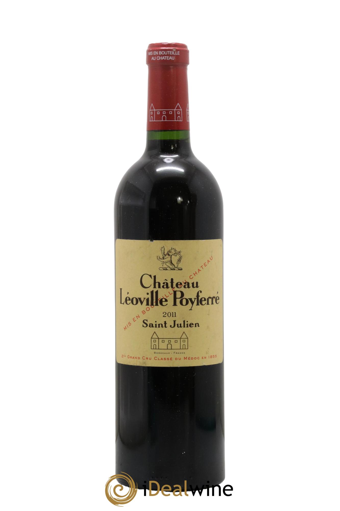 Château Léoville Poyferré 2ème Grand Cru Classé 2011 - Lot de 1 bouteille - 0