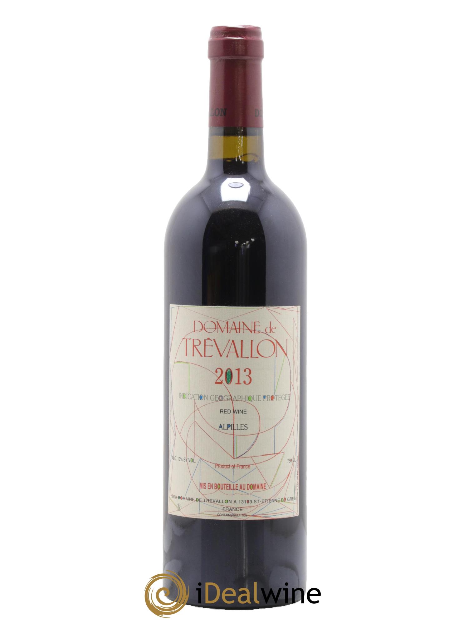 Alpilles Trévallon (Domaine de) Eloi Dürrbach 2013 - Lot de 1 bouteille - 0