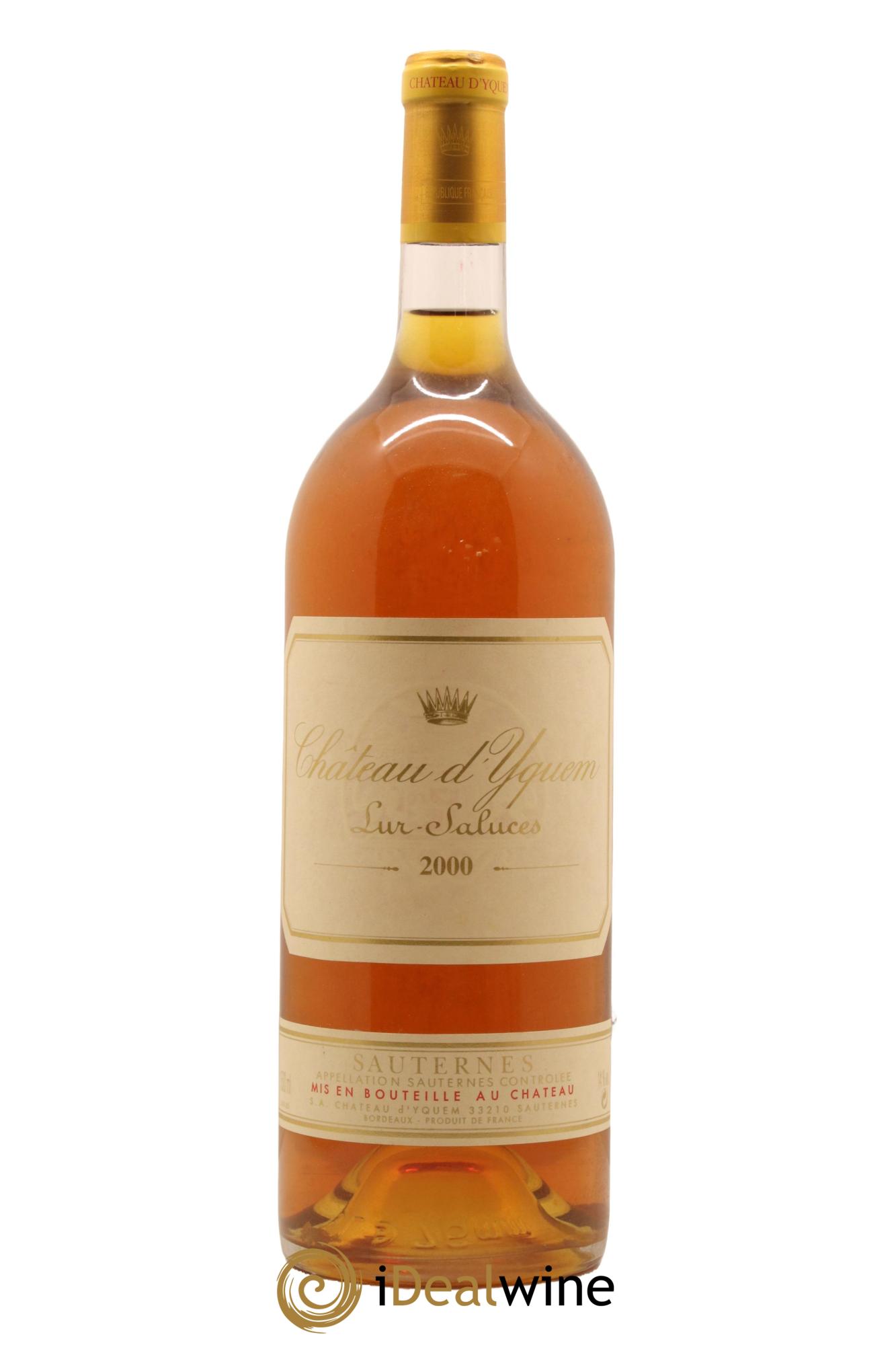 Château d' Yquem 1er Cru Classé Supérieur 2000 - Lotto di 1 magnum - 0