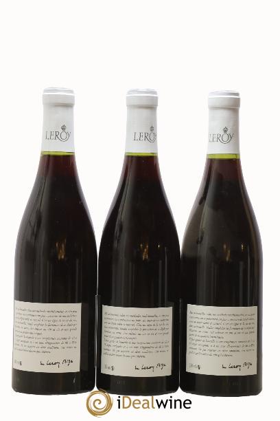 Volnay 1er Cru Leroy SA 1984 - Lot de 3 bouteilles - 1