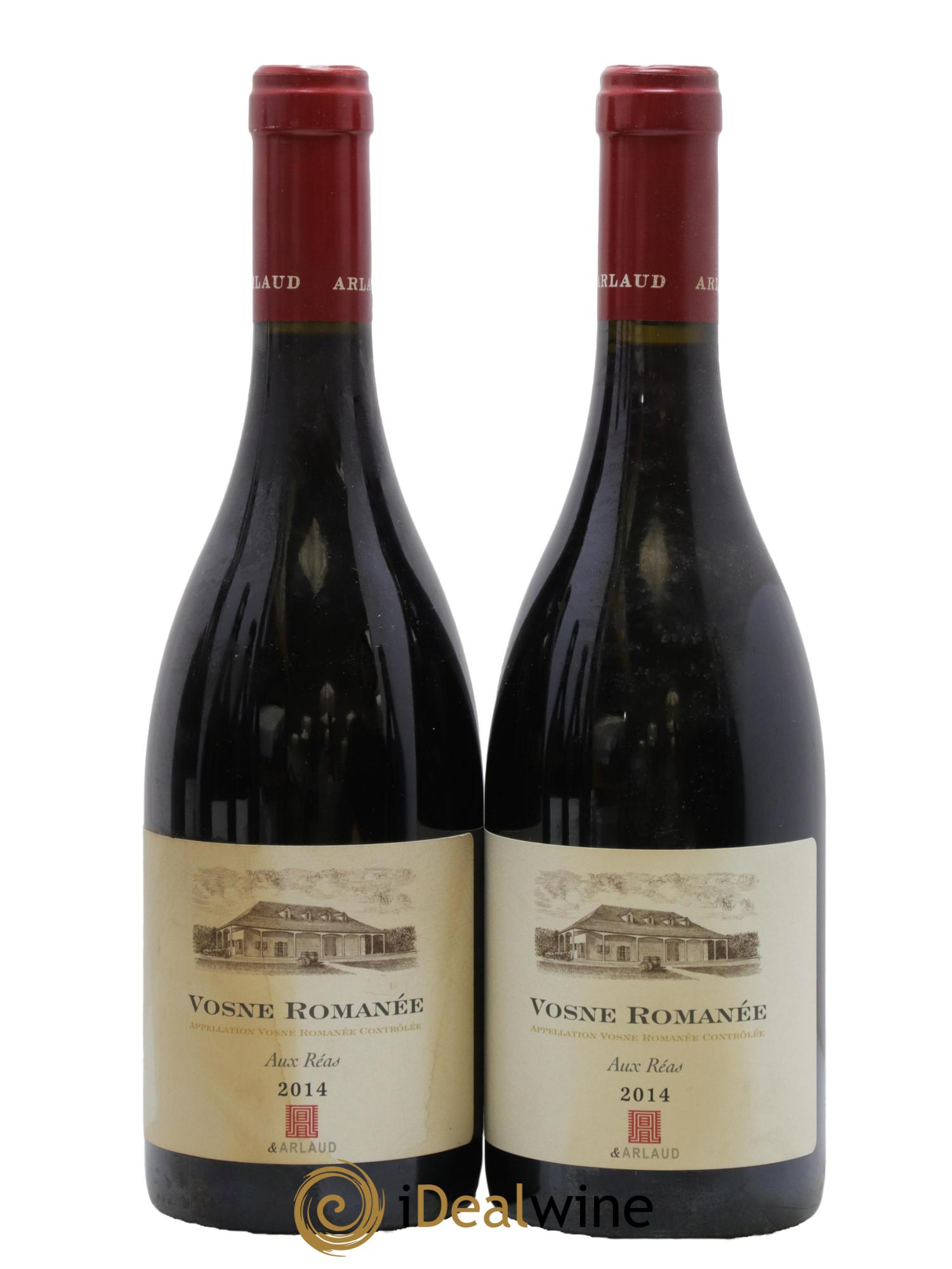 Vosne-Romanée Aux Réas Cyprien Arlaud (anciennement A & Arlaud) 2014 - Lot de 2 bouteilles - 0