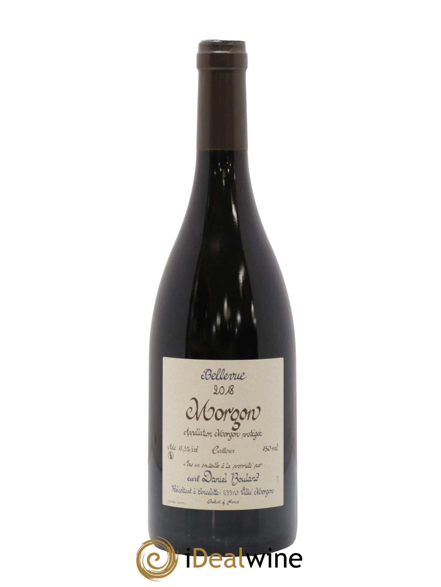 Morgon Bellevue Cailloux Daniel Bouland (Domaine) 2018 - Lot de 1 bouteille - 0
