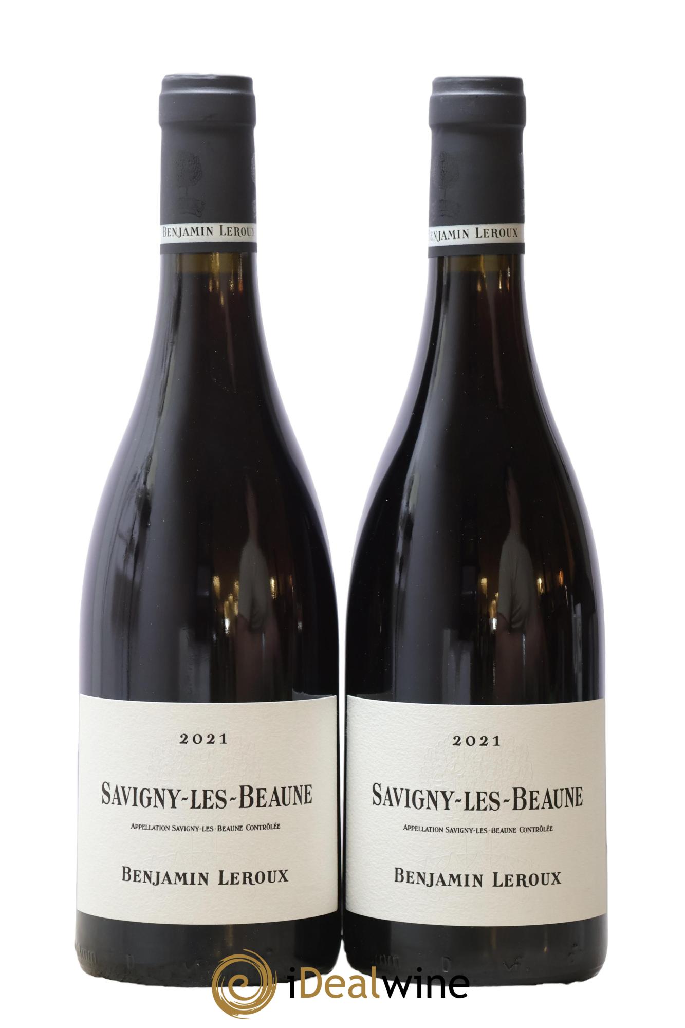 Savigny-lès-Beaune Benjamin Leroux 2021 - Lot de 2 bouteilles - 0
