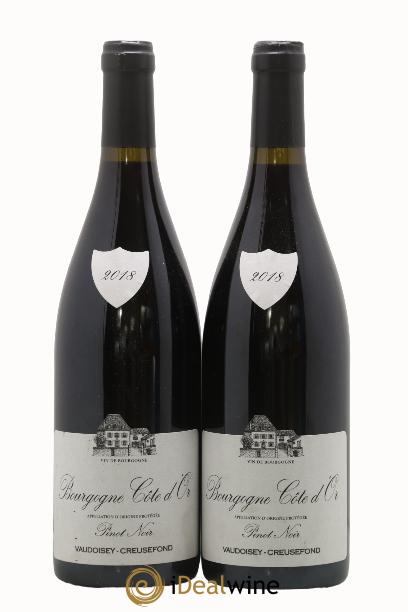 Bourgogne Côte D'Or Pinot Noir Domaine Vaudoisey-Creusefond 2018 - Lotto di 2 bottiglie - 0