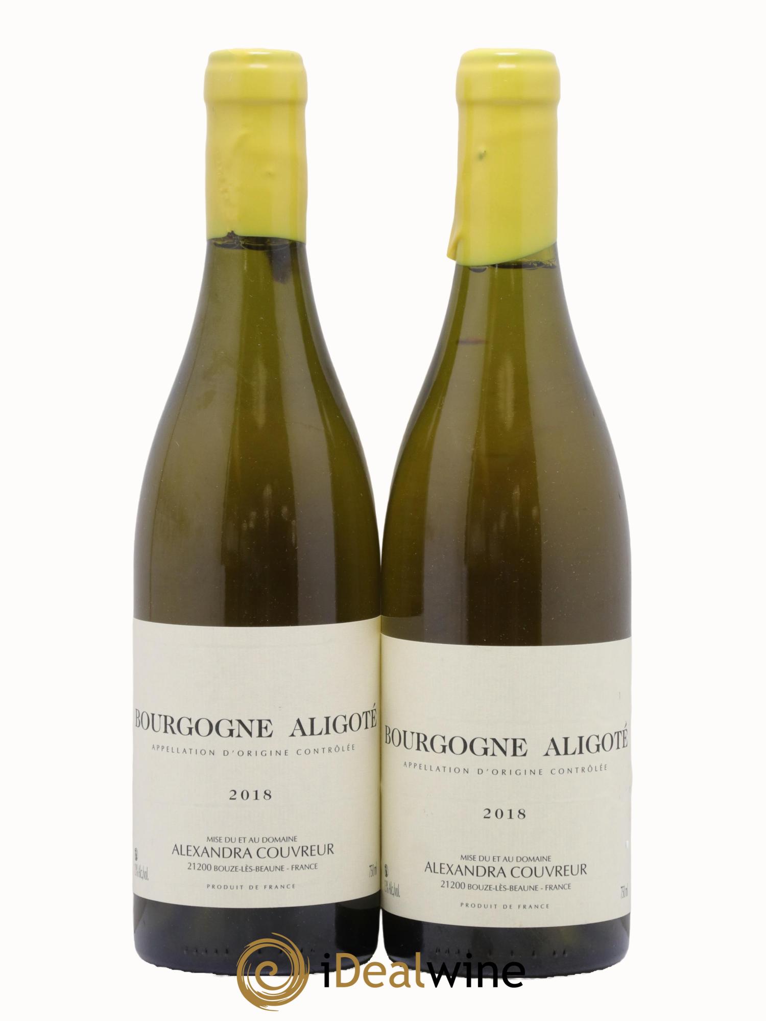 Bourgogne Aligoté Alexandra Couvreur 2018 - Lot de 2 bouteilles - 0