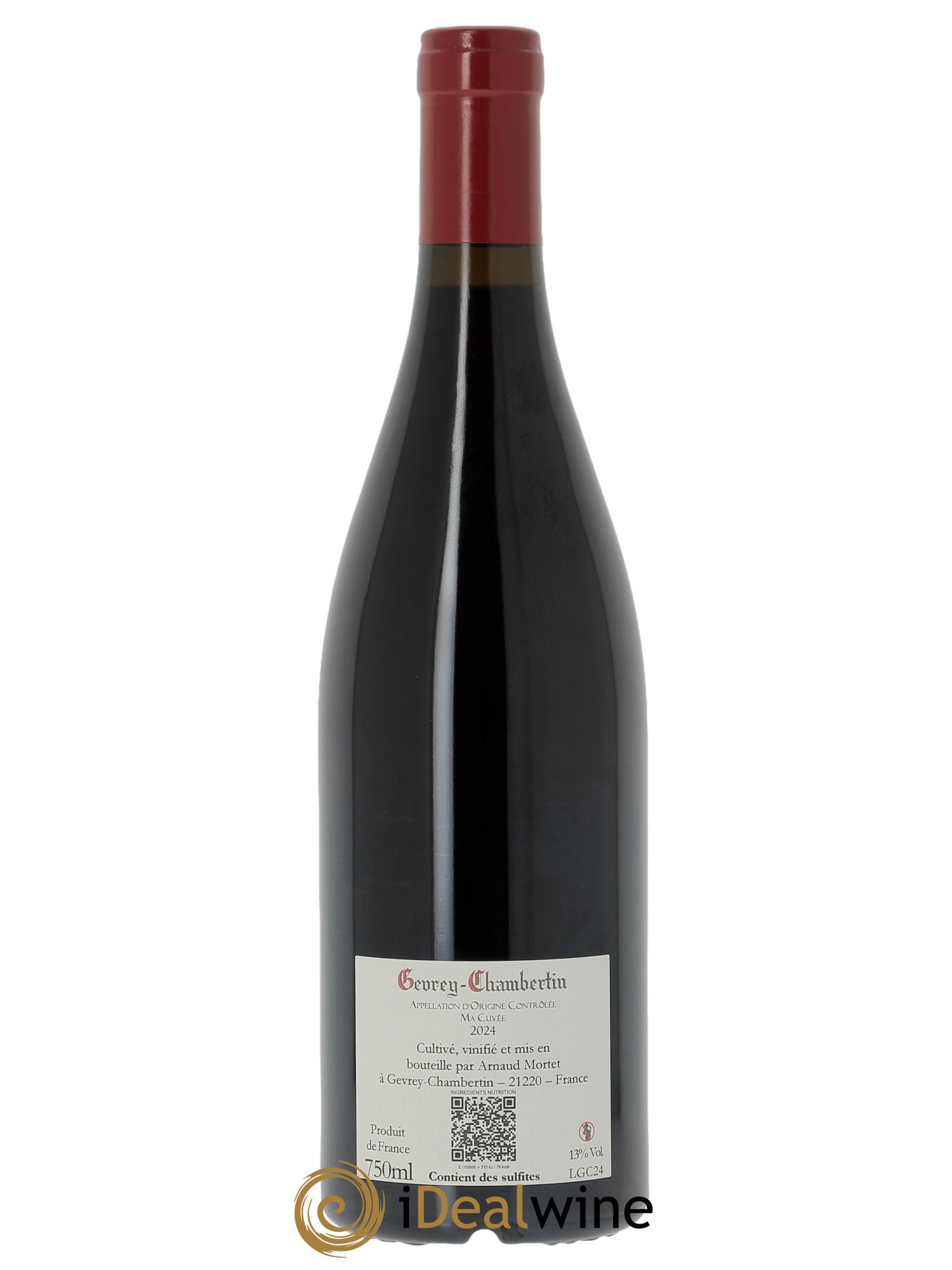 Gevrey-Chambertin Ma Cuvée Arnaud Mortet 2024 - Lote de 1 botella - 1