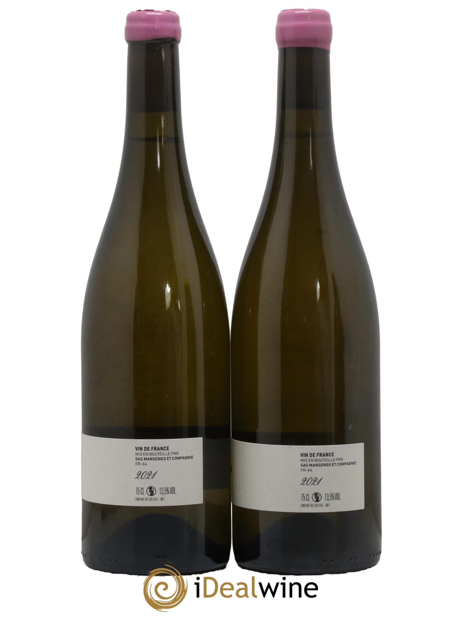 Vin de France Mansengs Jean-Baptiste Semmartin 2021 - Lot de 2 bouteilles - 1