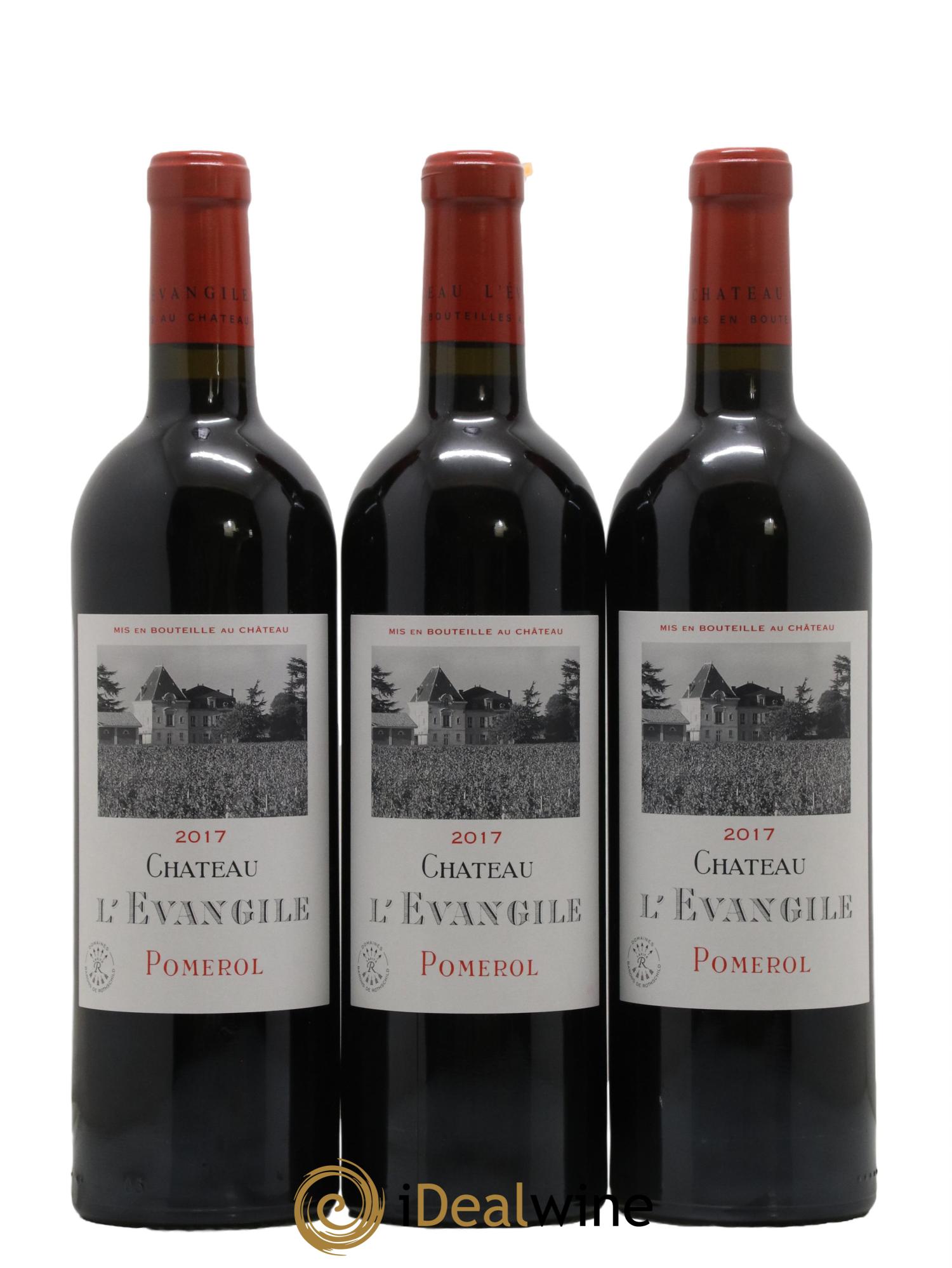 Château l' Évangile 2017 - Lot de 6 bouteilles - 3