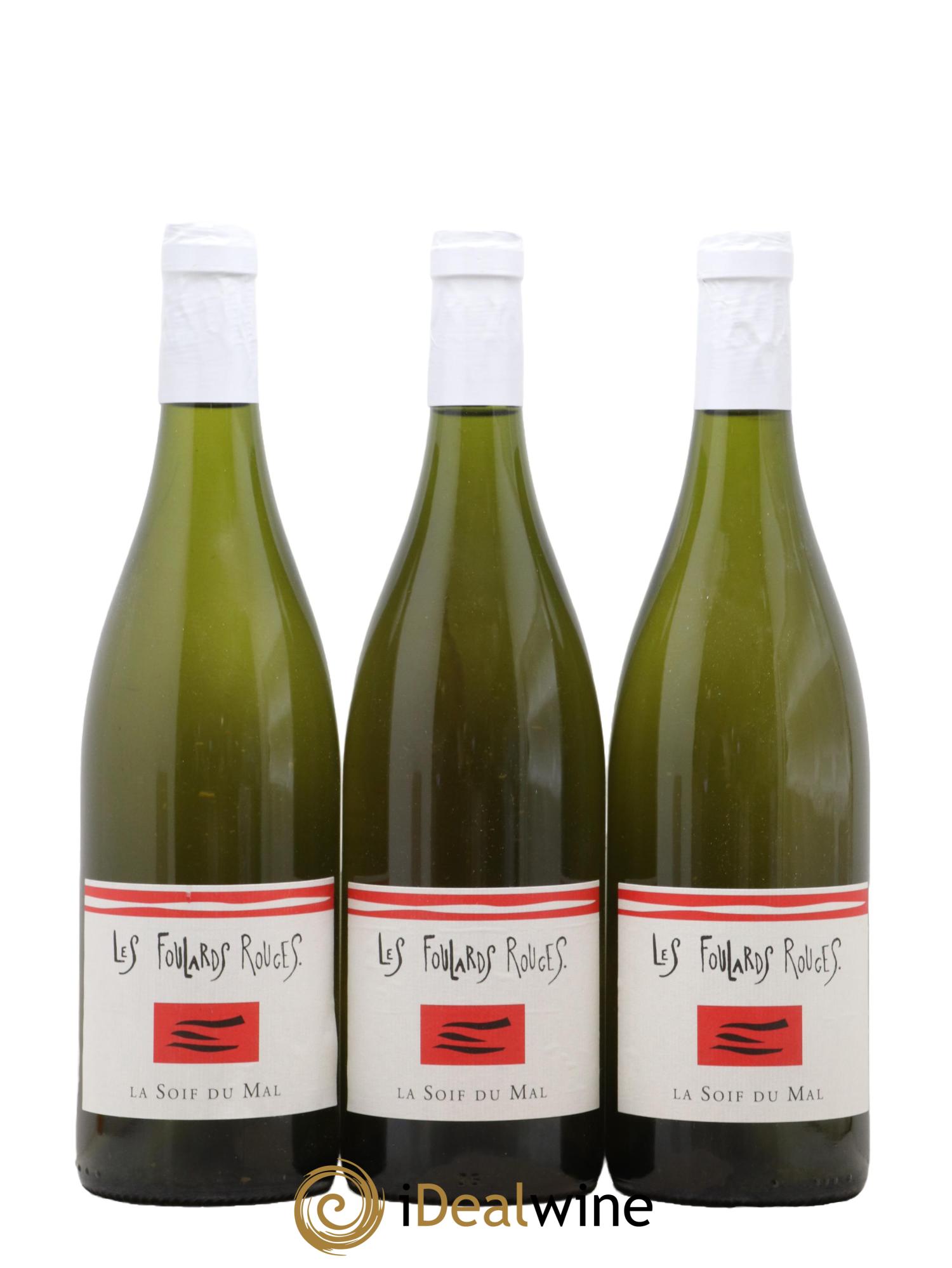 Vin de France La Soif du Mal Les Foulards Rouges 2020 - Lotto di 3 bottiglie - 0