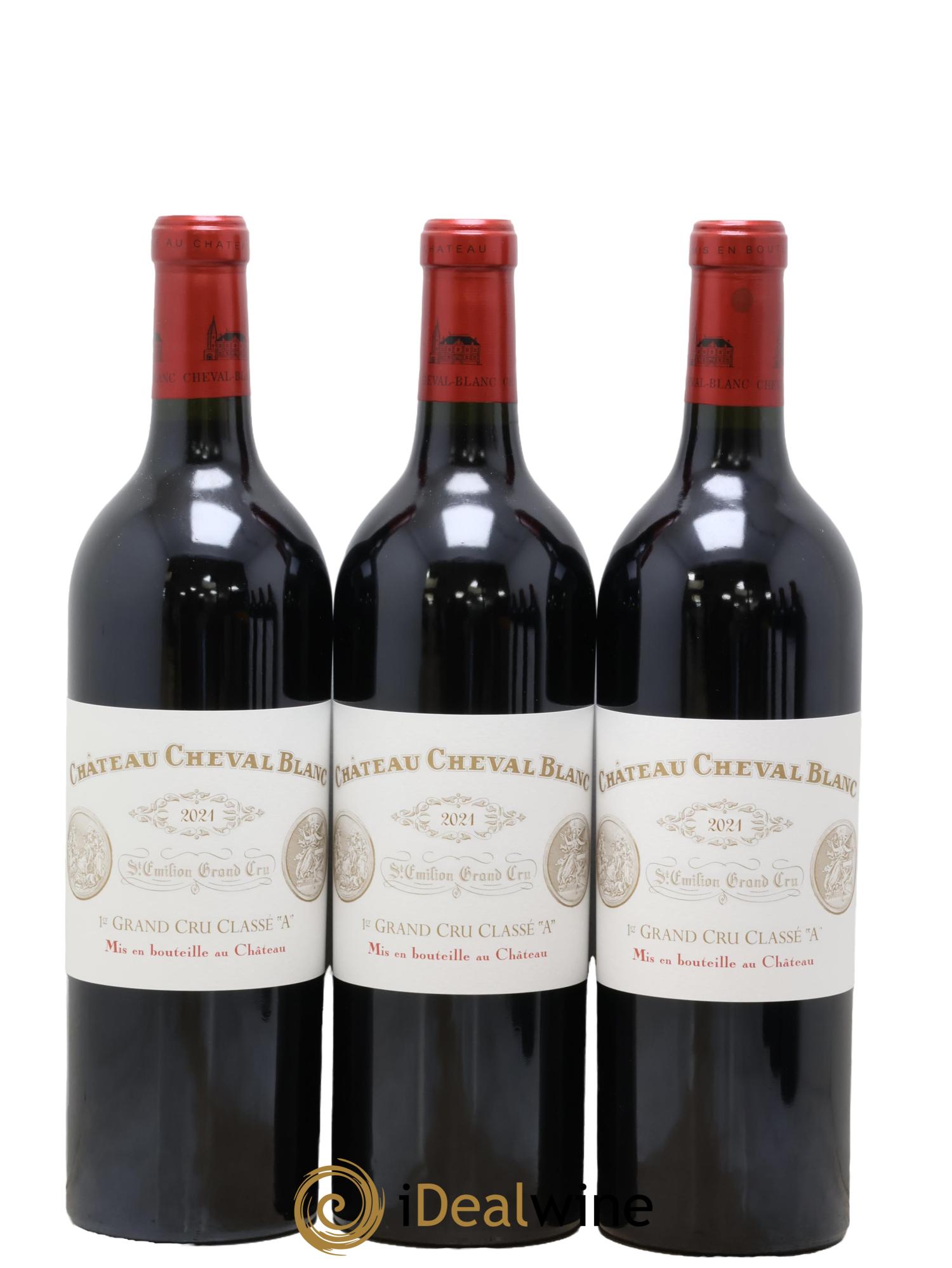 Château Cheval Blanc 1er Grand Cru Classé A 2021 - Lot de 6 bouteilles - 1