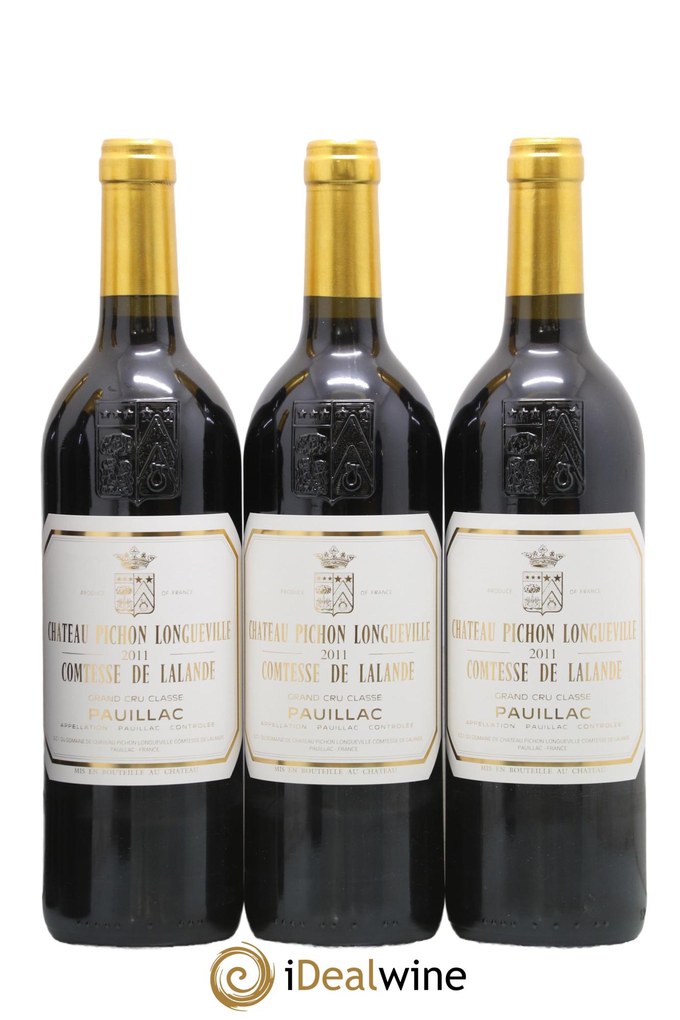 Château Pichon Longueville Comtesse de Lalande 2ème Grand Cru Classé 2011 - Lot de 6 bouteilles - 1