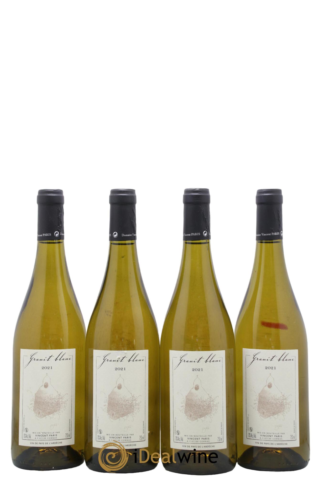 Vin de France Granit Domaine Vincent Paris 2021 - Lot de 4 bouteilles - 0