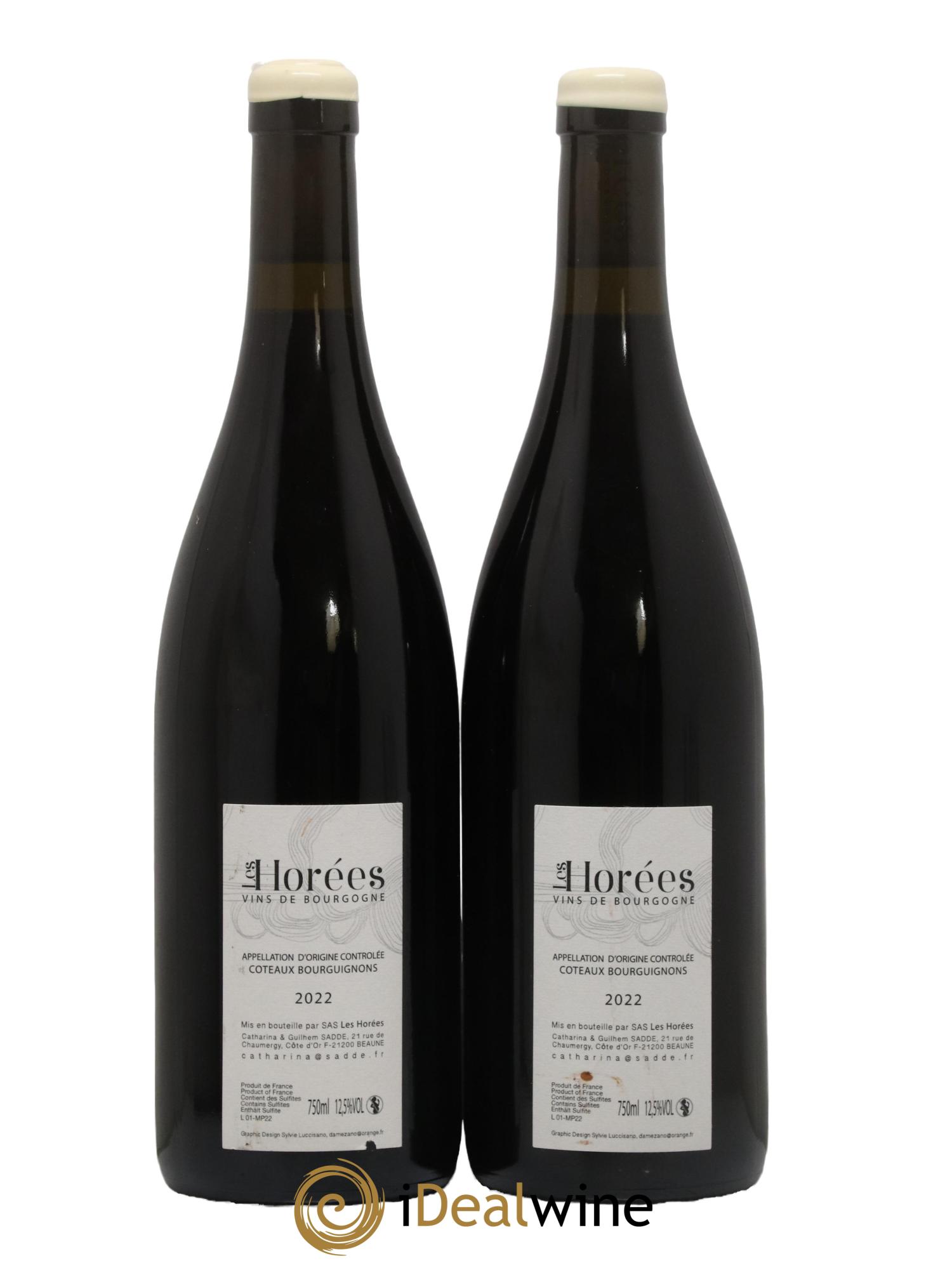 Côteaux Bourguignons Mon Poulain Les Horées 2022 - Posten von 2 Flaschen - 1