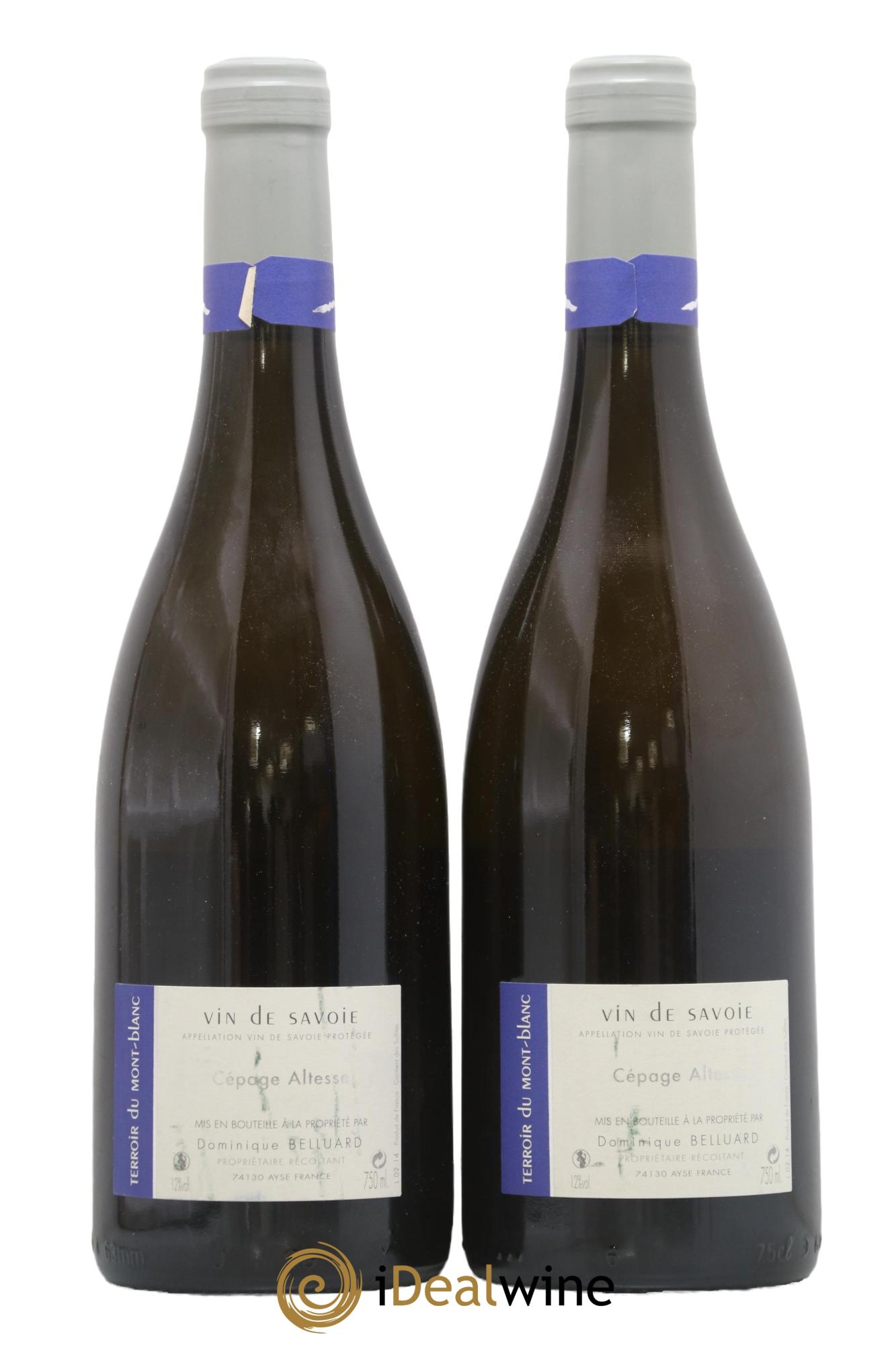 Vin de France Les Grandes Jorasses Domaine Belluard 2015 - Lot of 2 bottles - 1