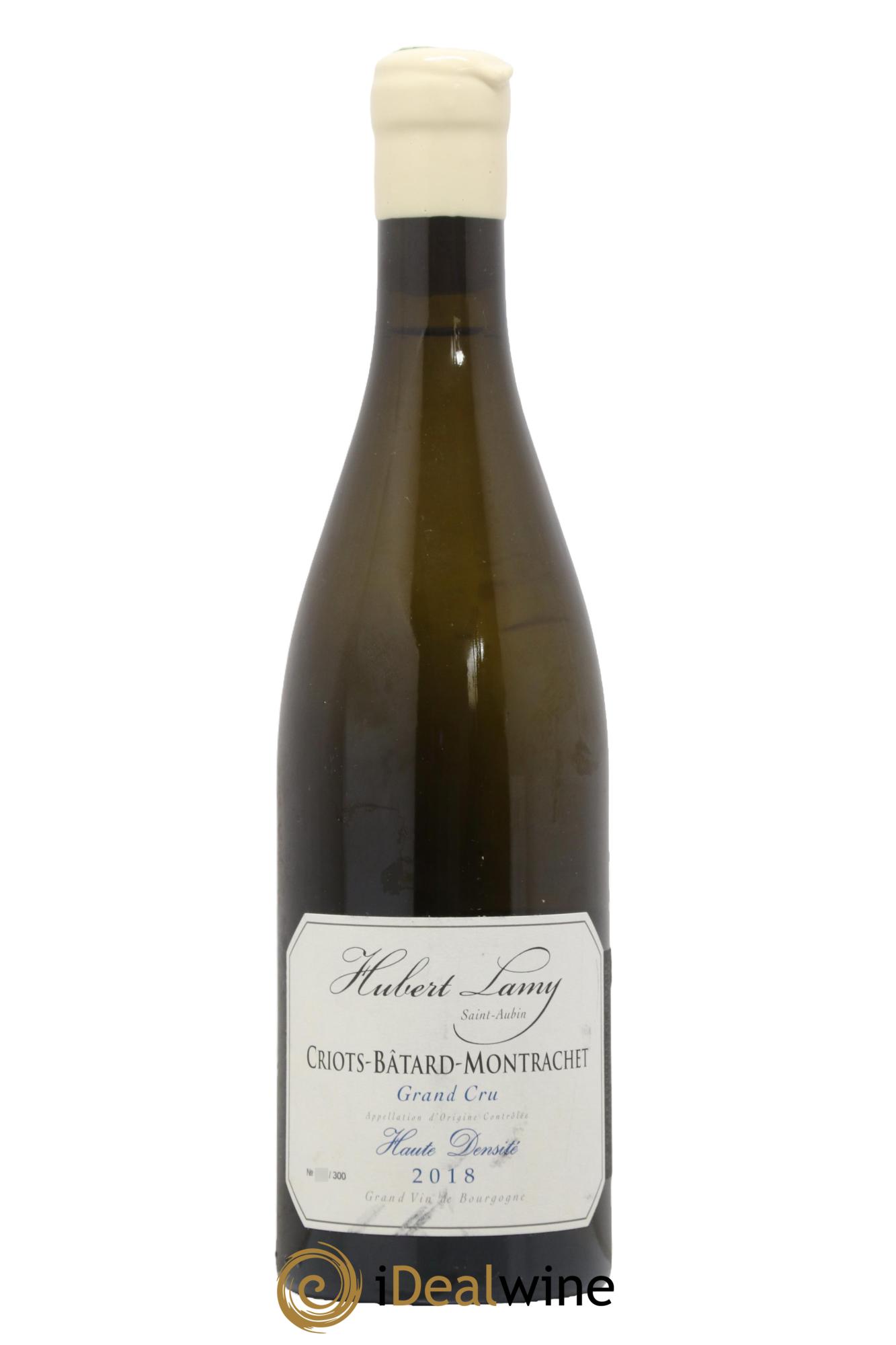 Criots-Bâtard-Montrachet Grand Cru Haute Densité Hubert Lamy 2018 - Lot de 1 bouteille - 0
