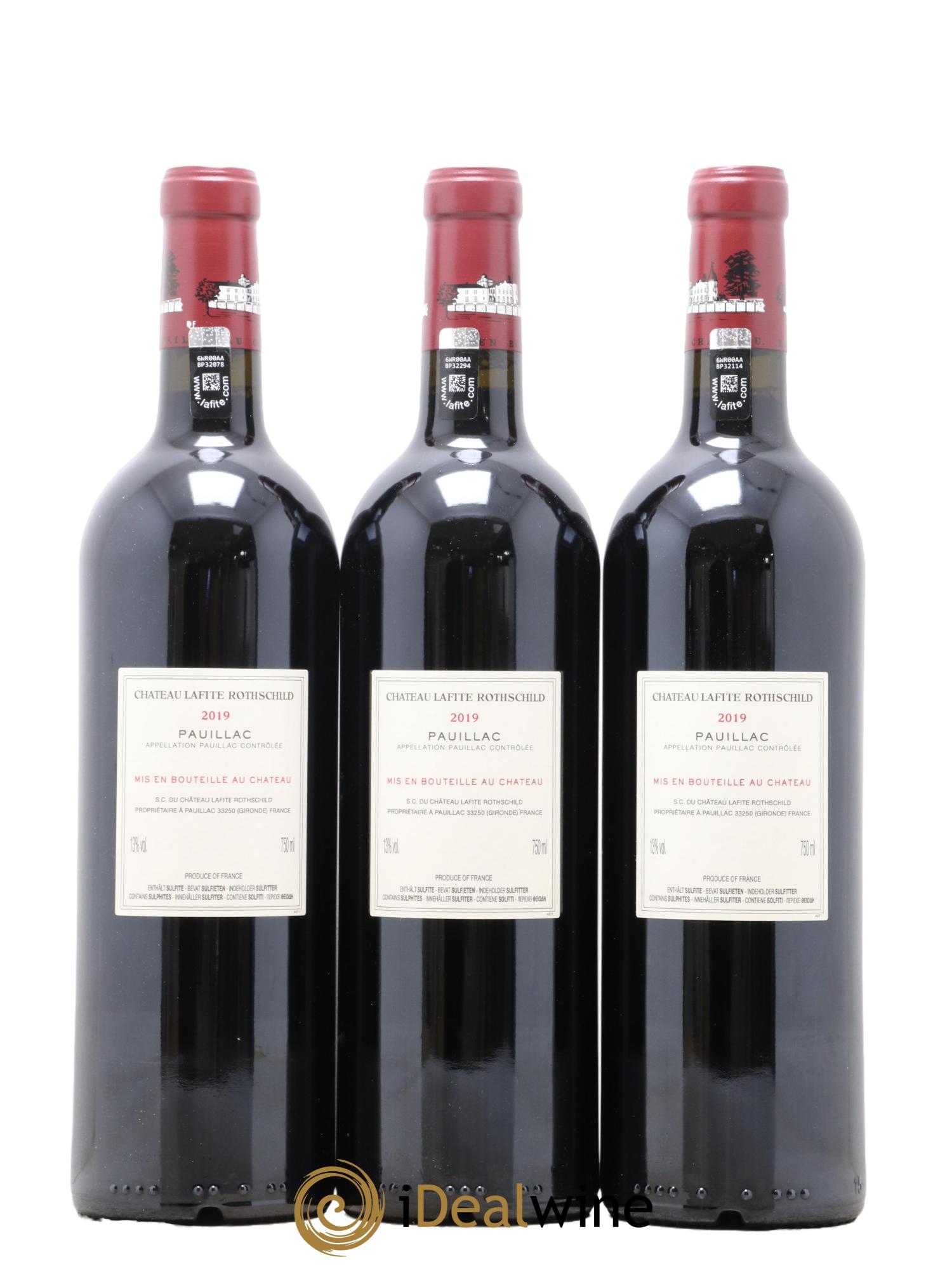 Château Lafite Rothschild 1er Grand Cru Classé 2019 - Lot de 6 bouteilles - 4