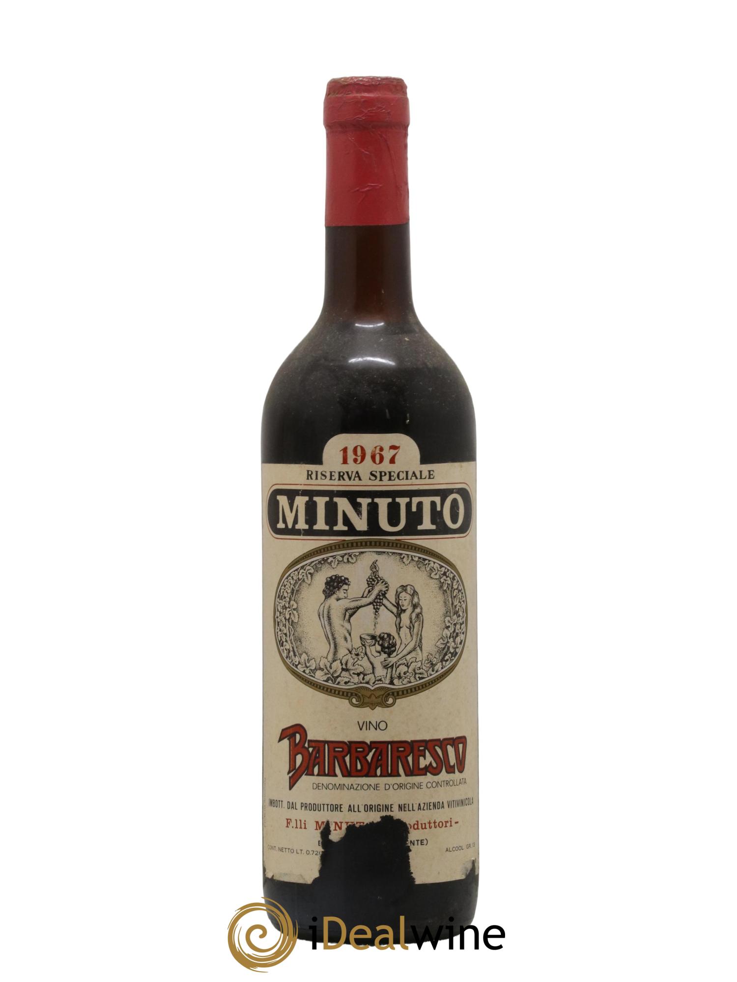 Barbaresco DOCG Riserva Speciale Fratelli Minuto 1967 - Lot de 1 bouteille - 0