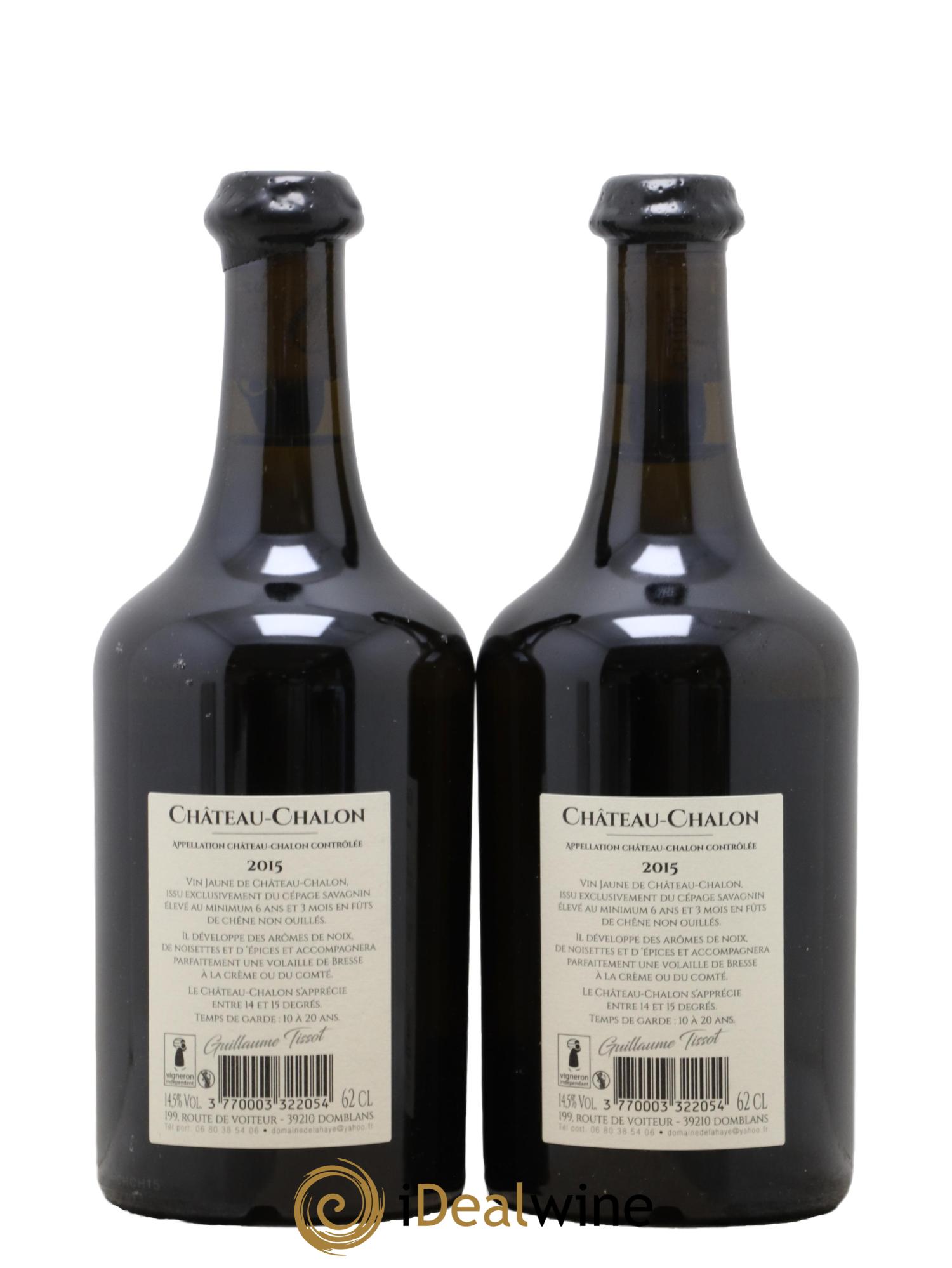 Château-Chalon Domaine De Lahaye Guillaume Tissot 2015 - Posten von 2 Clavelin - 1