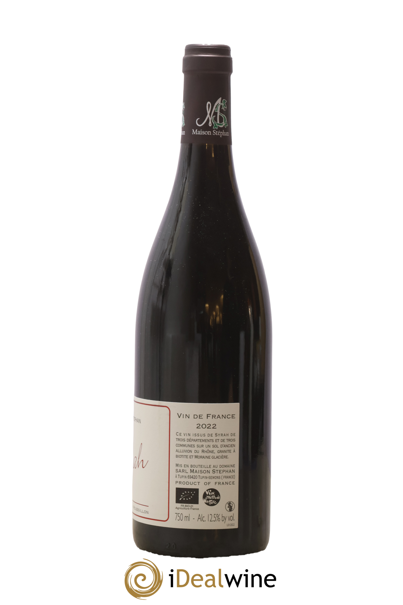 Vin de France Syrah Jean-Michel Stephan 2022 - Posten von 1 Flasche - 1