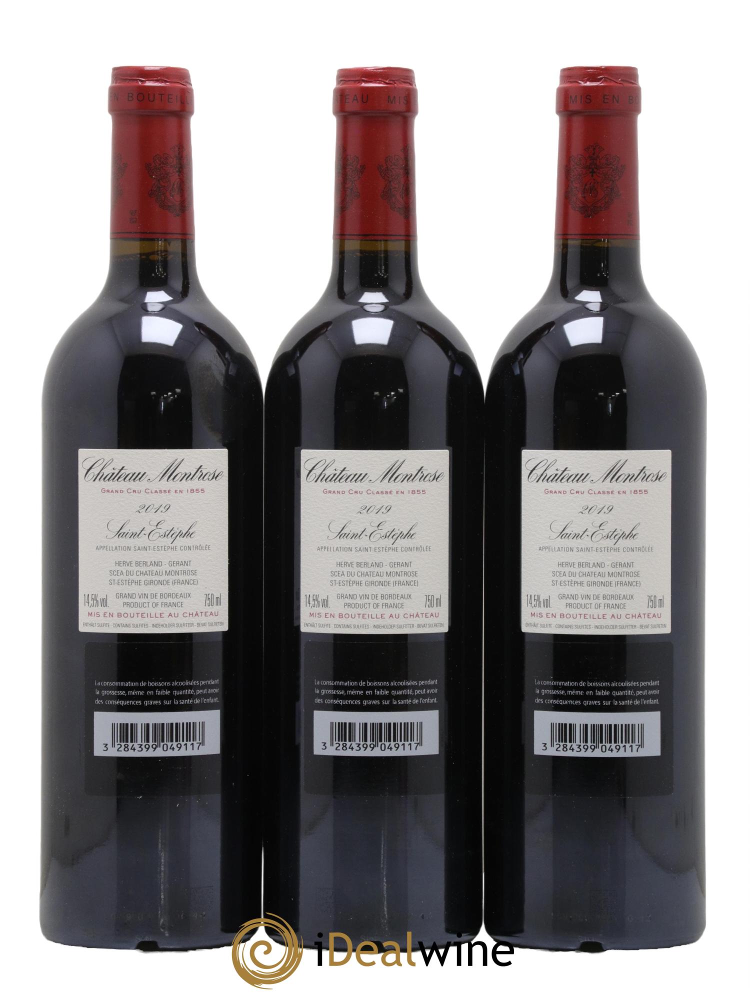 Château Montrose 2ème Grand Cru Classé 2019 - Lot de 6 bouteilles - 4