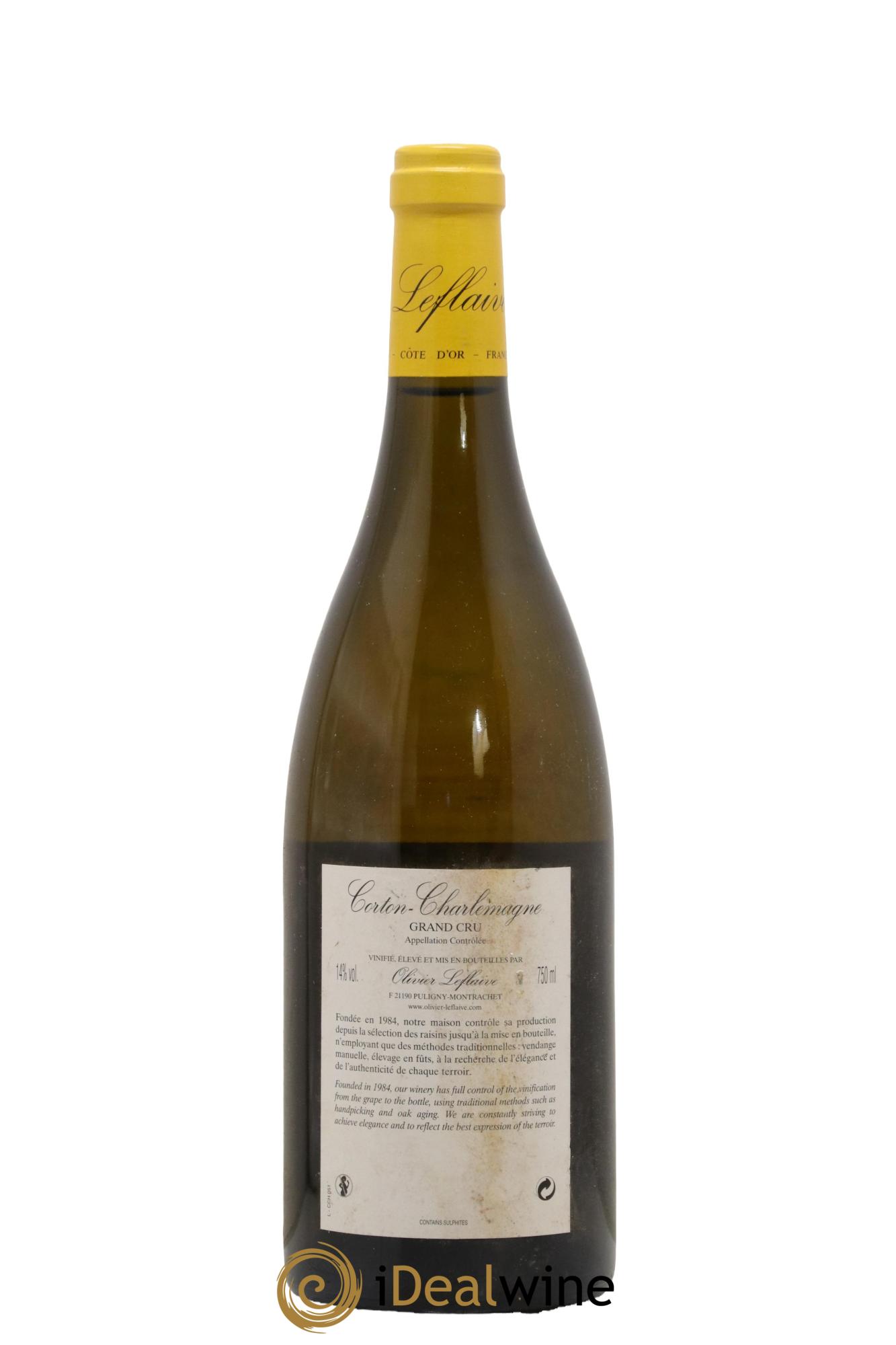 Corton-Charlemagne Grand Cru Olivier Leflaive 2005 - Lot of 1 bottle - 1