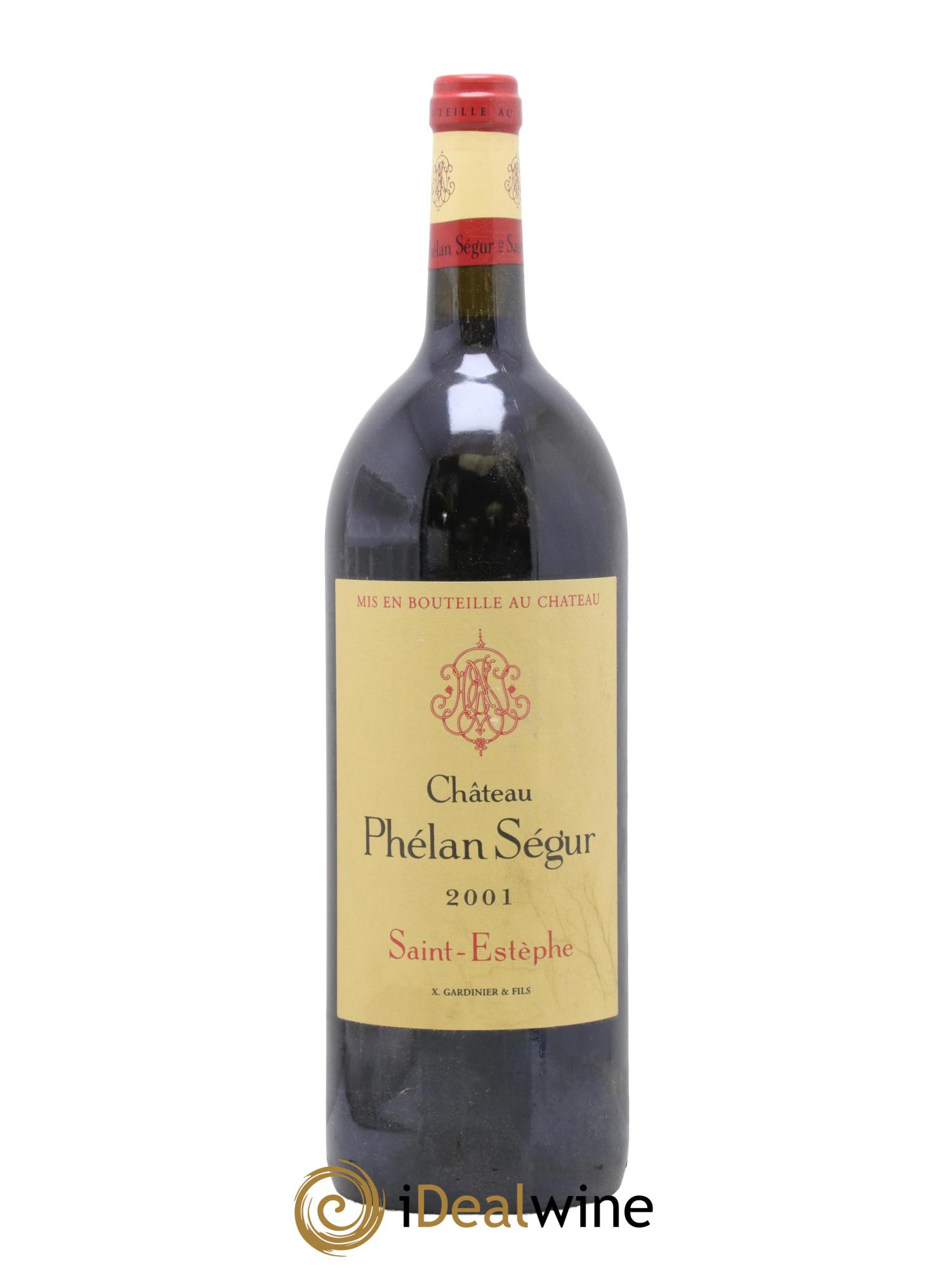 Château Phélan Ségur 2001 - Posten von 1 Magnum - 0