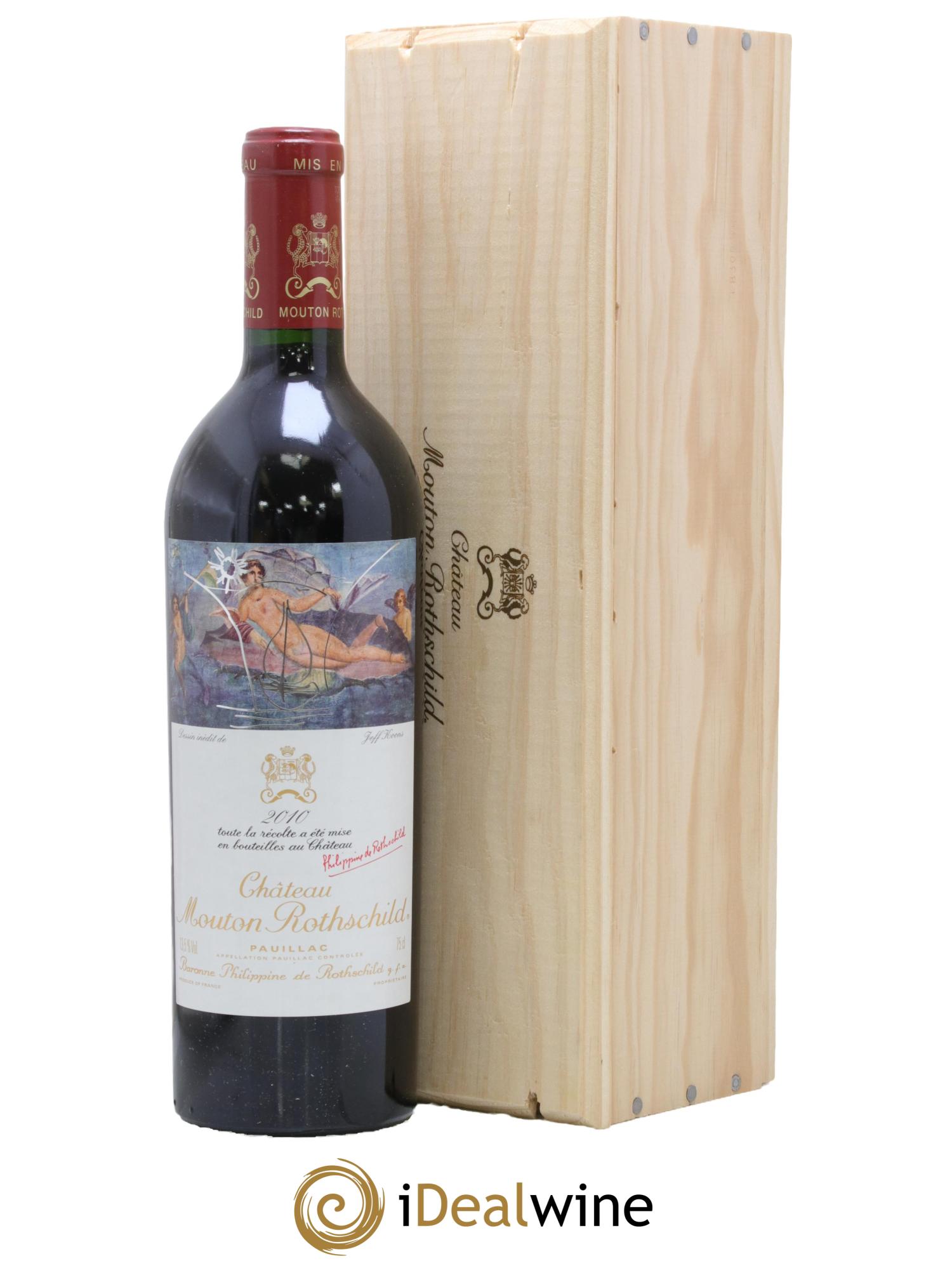 Château Mouton Rothschild 1er Grand Cru Classé 2010 - Lot de 1 bouteille - 1