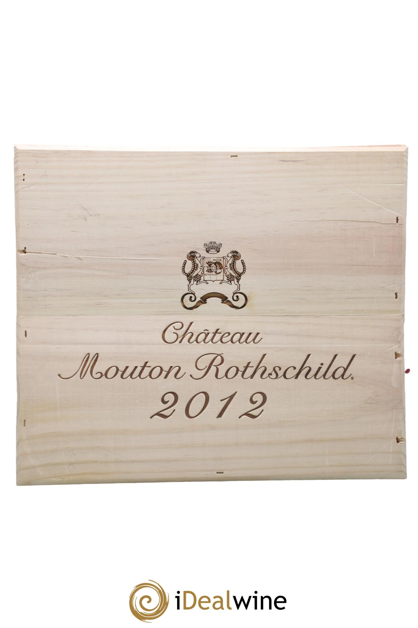 Château Mouton Rothschild 1er Grand Cru Classé 2012 - Lot de 3 bouteilles - 3