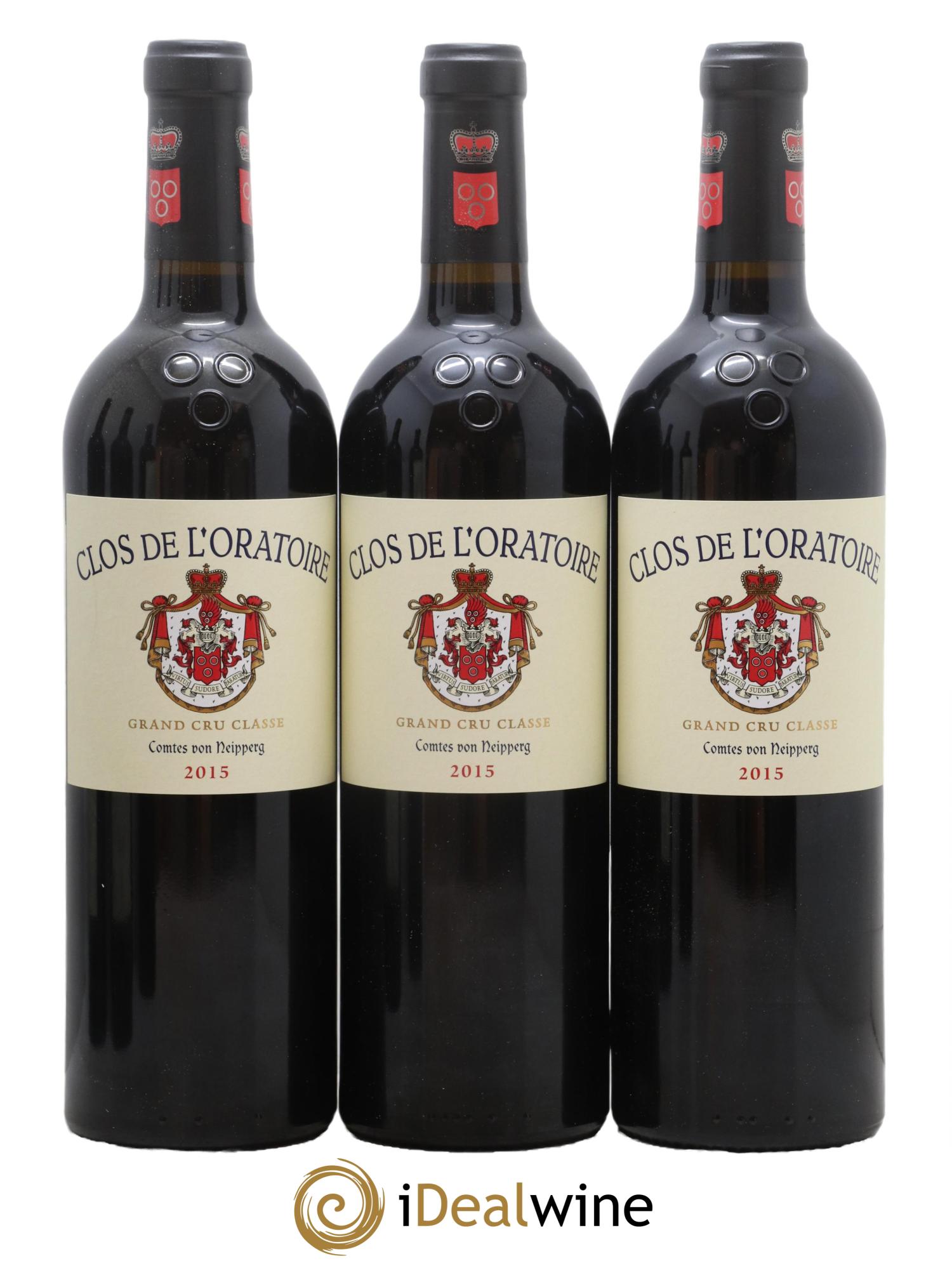 Clos de l'Oratoire Grand Cru Classé 2015 - Lot de 6 bouteilles - 1