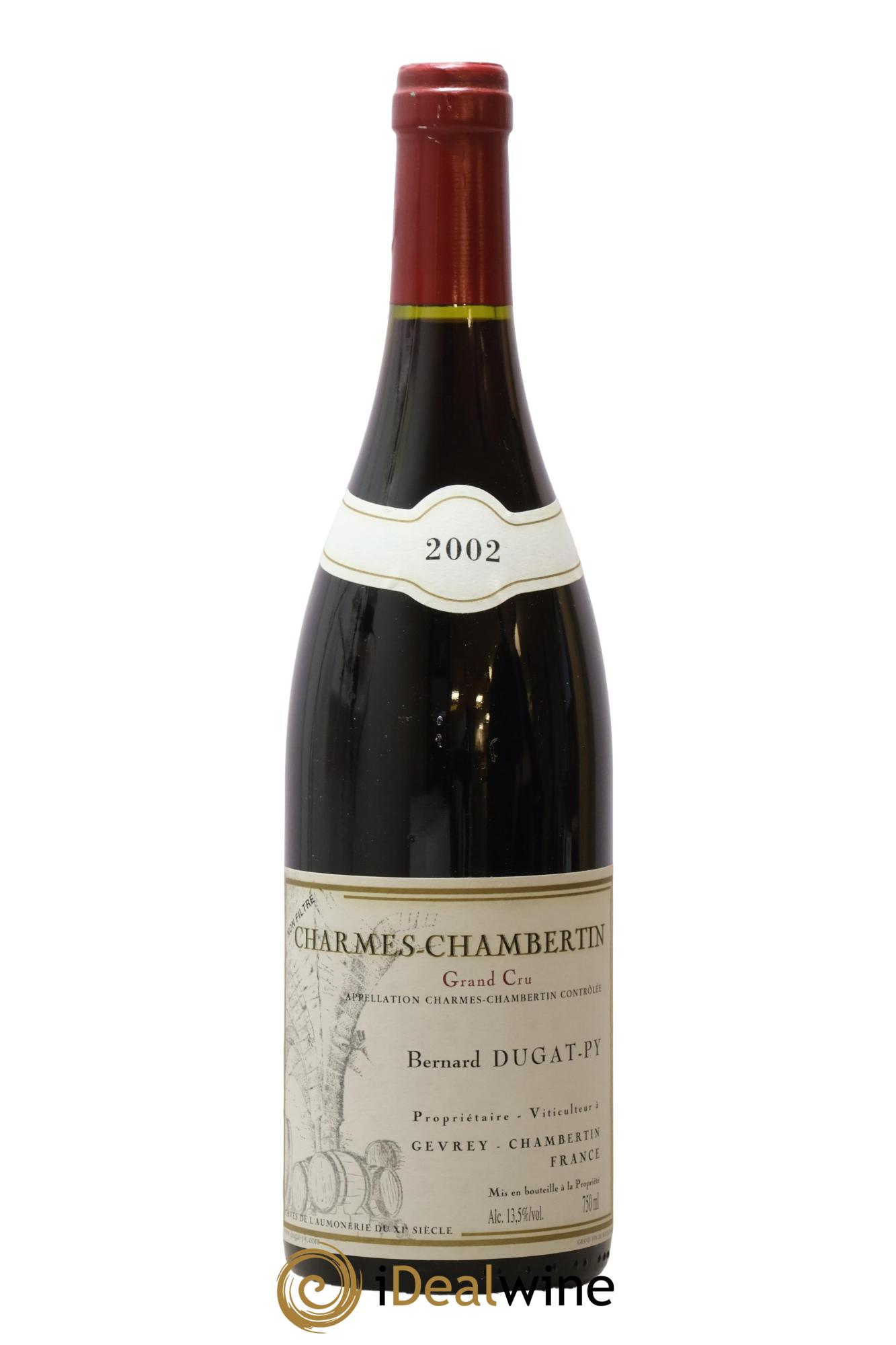 Charmes-Chambertin Grand Cru Dugat-Py 2002 - Posten von 1 Flasche - 0
