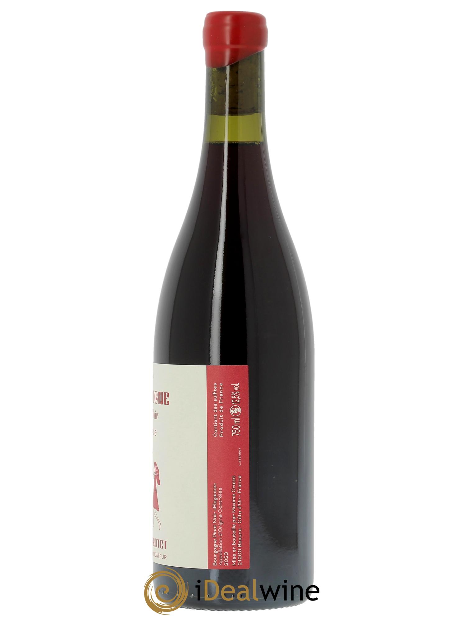 Bourgogne Elégance Maxime Crotet 2023 - Lot de 1 bouteille - 1