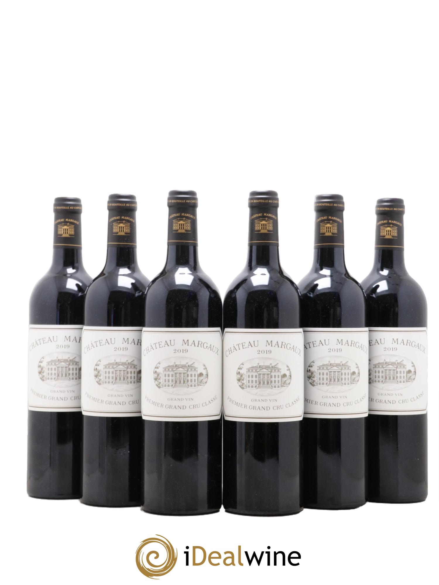 Château Margaux 1er Grand Cru Classé 2019 - Lot de 6 bouteilles - 0