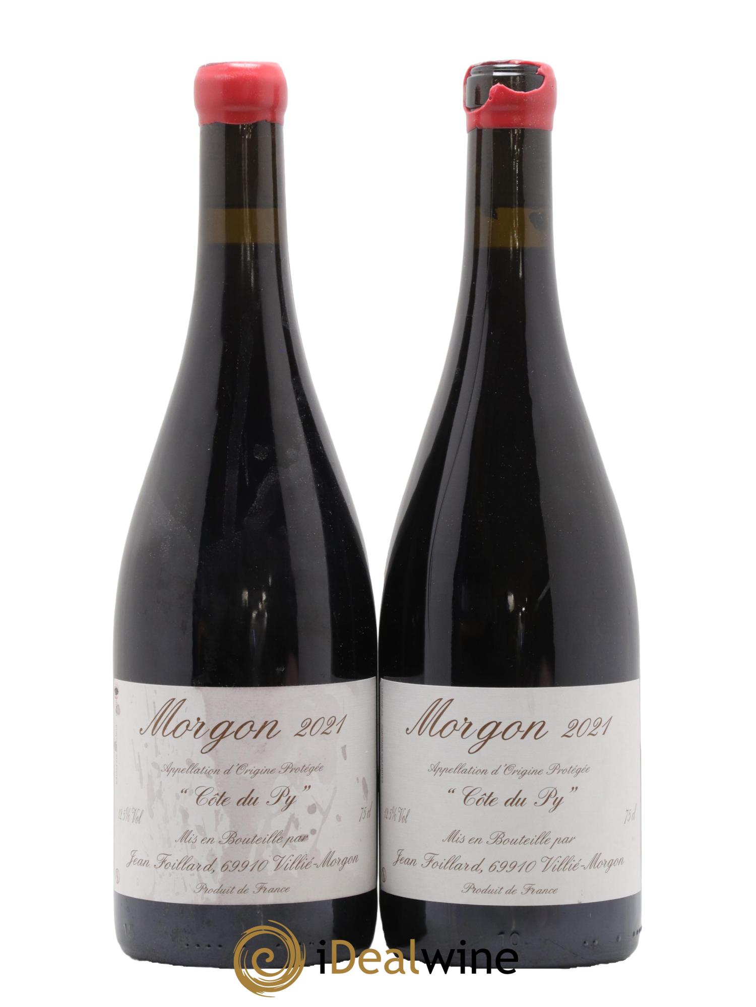 Morgon Côte du Py Jean Foillard 2021 - Posten von 2 Flaschen - 0