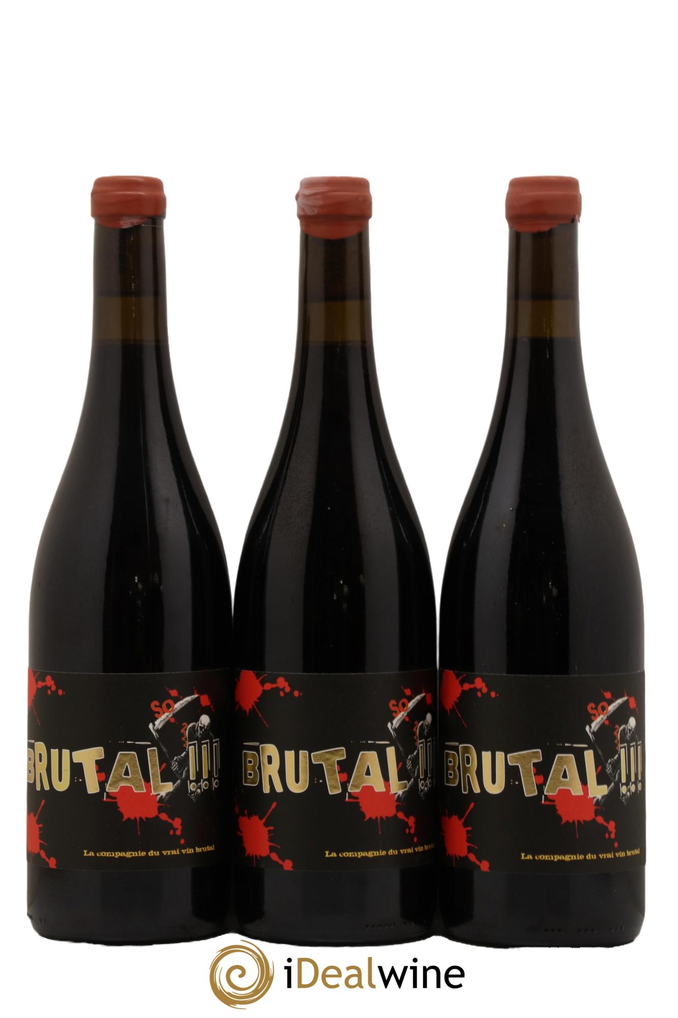 Vin de France Brutal La Sorga Anthony Tortul 2018 - Lot de 3 bouteilles - 0