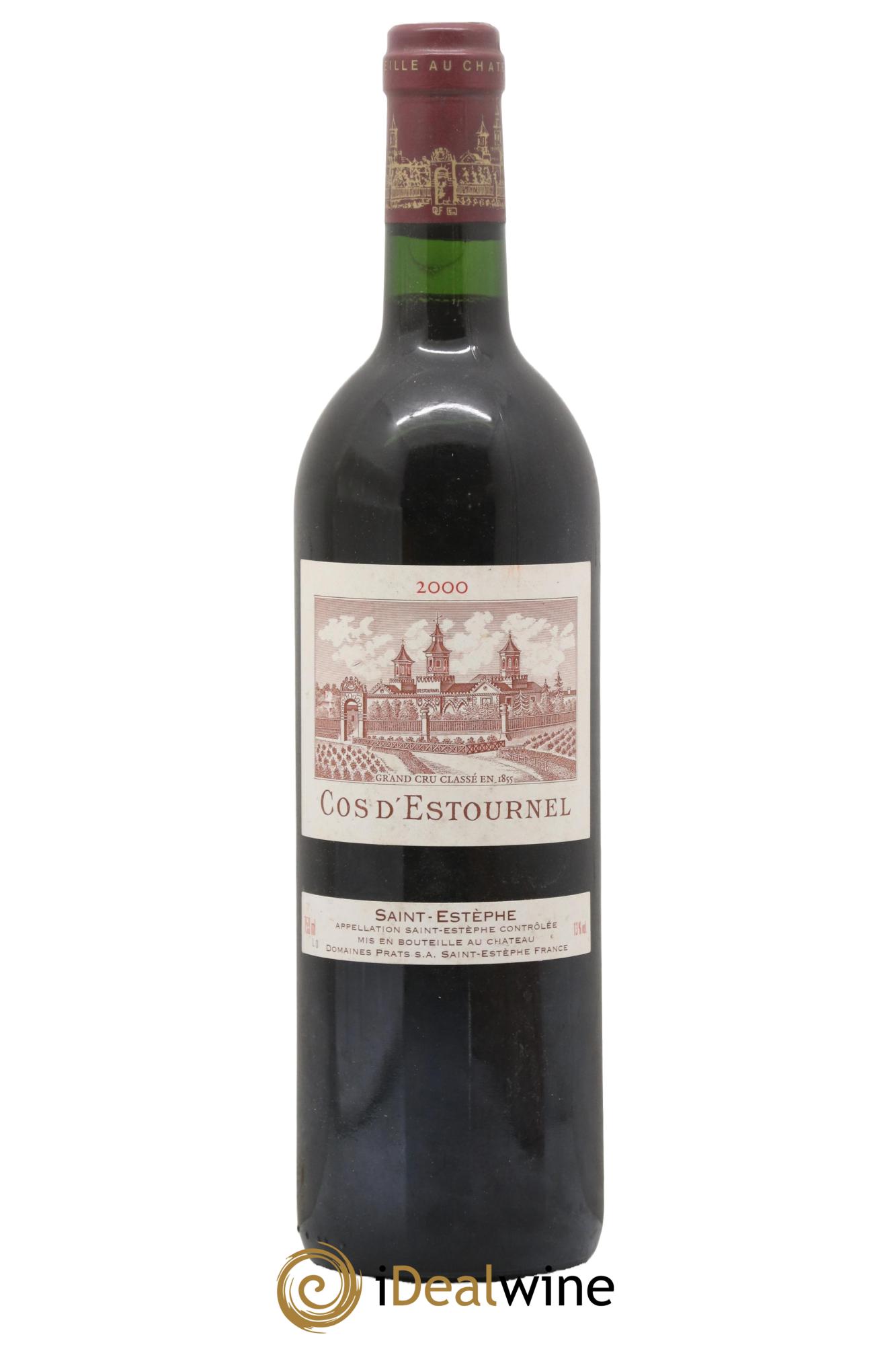 Cos d'Estournel 2ème Grand Cru Classé 2000 - Lot de 1 bouteille - 0