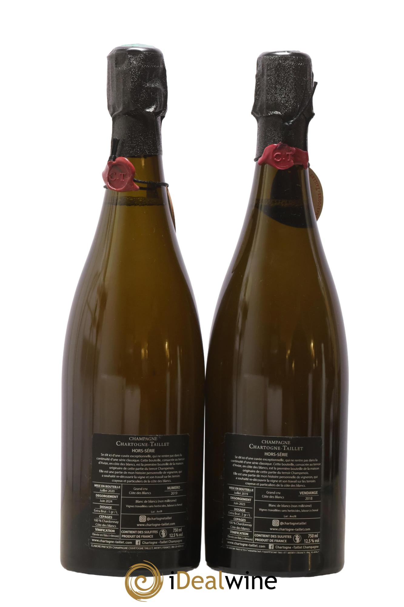 Hors Série Chartogne-Taillet - Lot of 2 bottles - 1