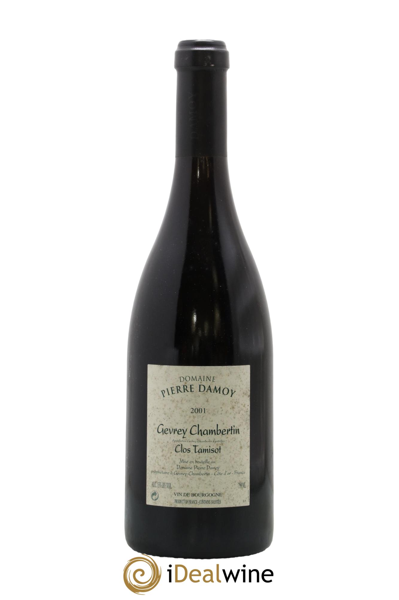 Gevrey-Chambertin Clos Tamisot Pierre Damoy 2001 - Lot of 1 bottle - 0
