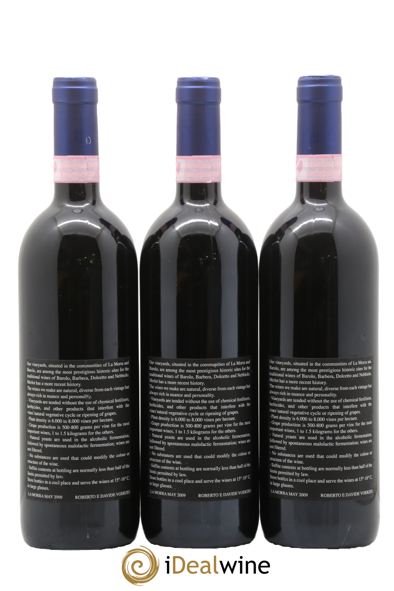 Barolo DOCG Rocche dell'Annunziata Torriglione Roberto Voerzio 2007 - Lot of 3 bottles - 1