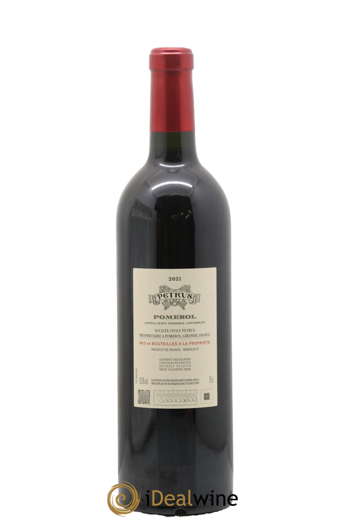 Petrus 2021 - Lot de 1 bouteille - 2
