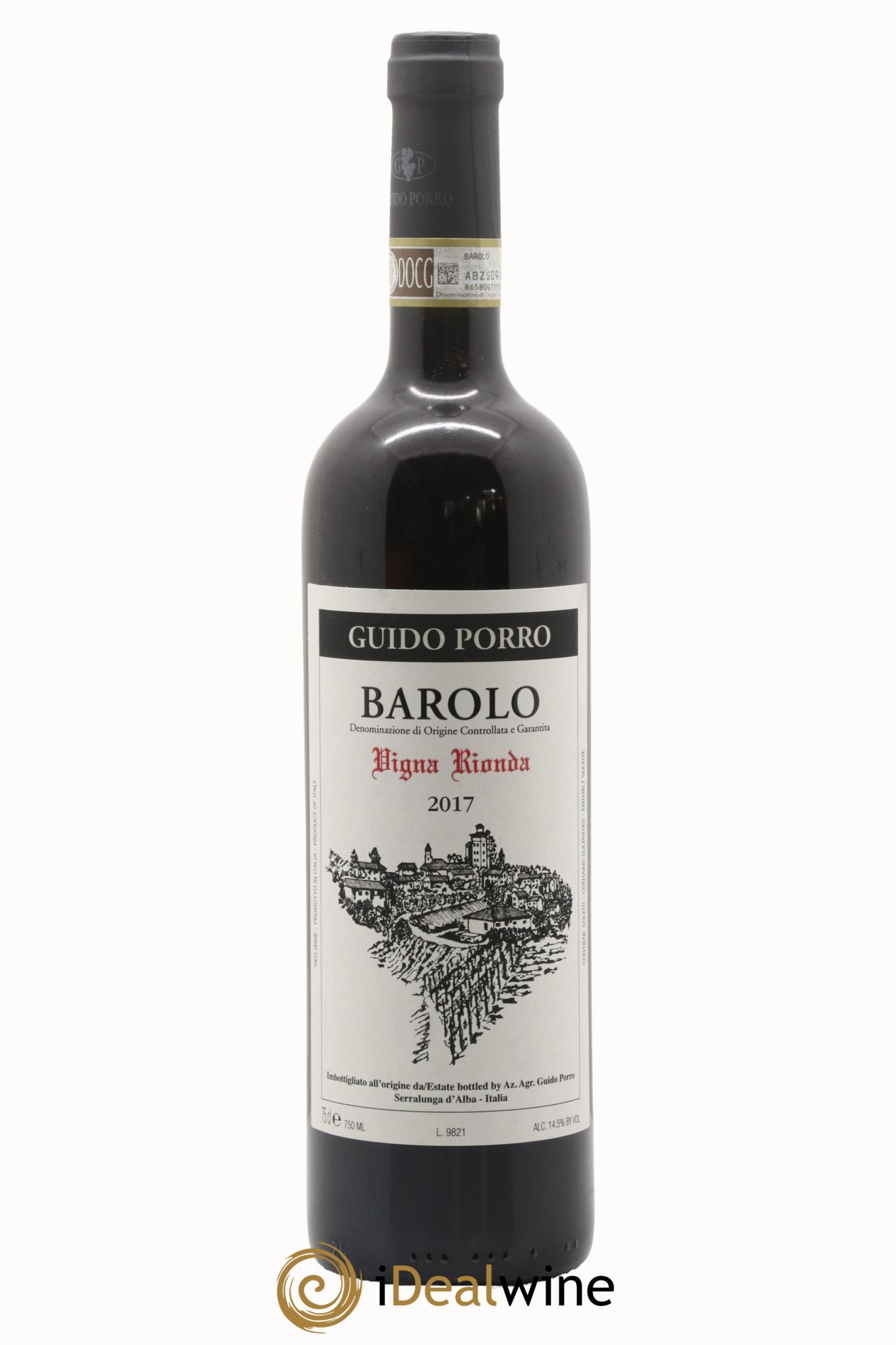 Barolo DOCG Vigna Rionda Guido Porro 2017 - Lotto di 1 bottiglia - 0